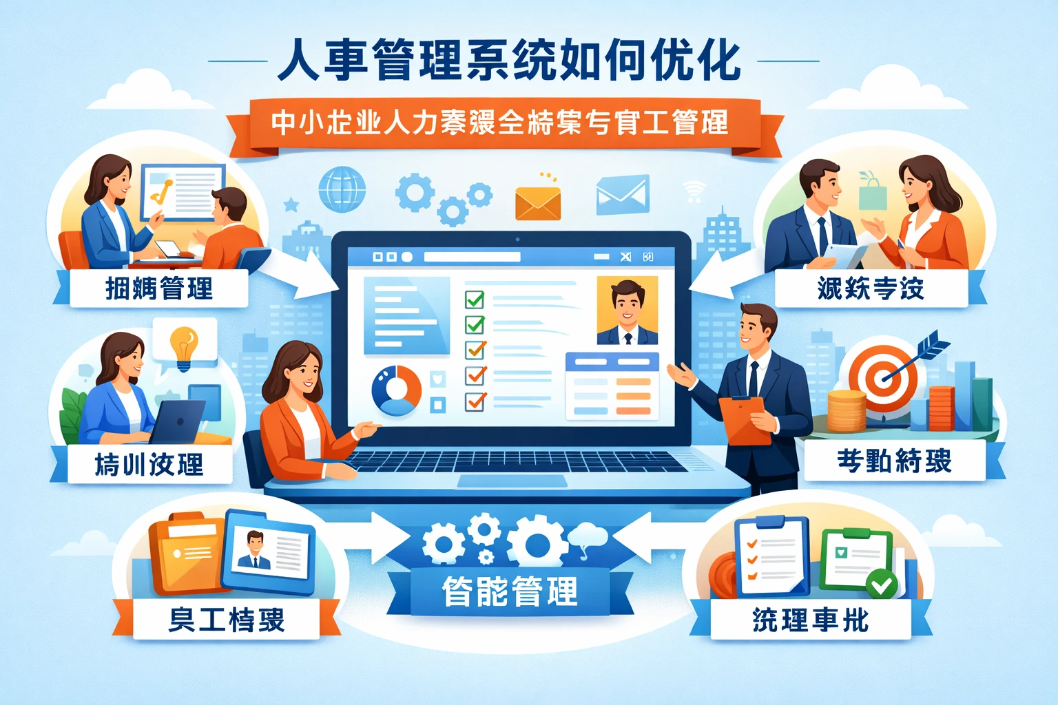 人事管理系统如何优化中小企业人力资源全流程与员工管理