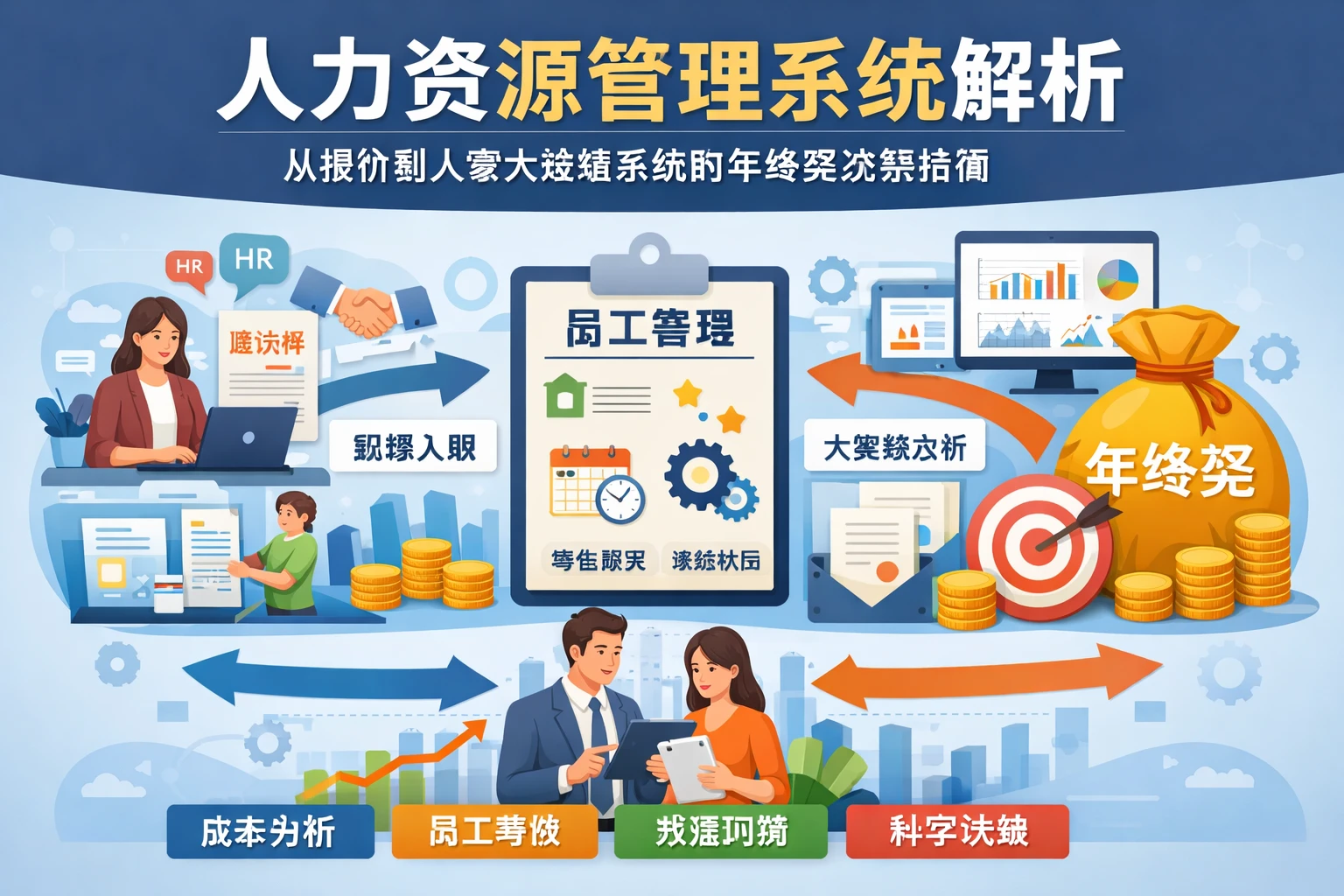 人力资源管理系统解析：从报价到人事大数据系统的年终奖决策指南
