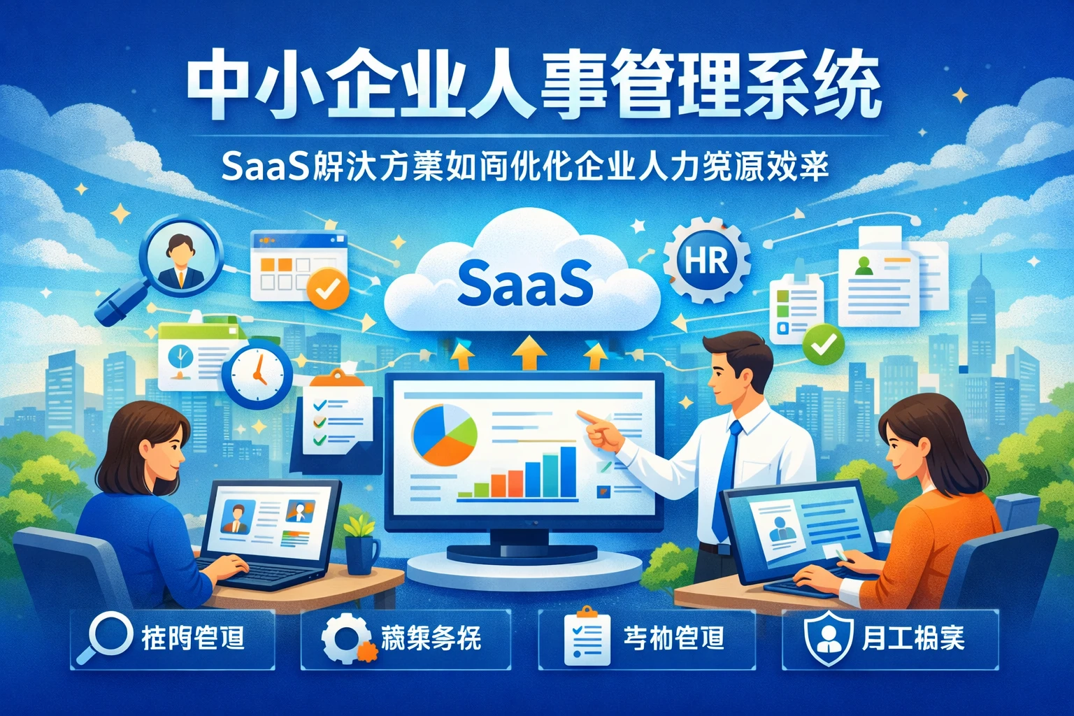 中小企业人事管理系统：SaaS解决方案如何优化企业人力资源效率