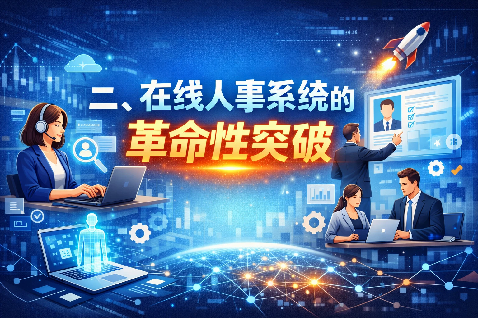 二、在线人事系统的革命性突破