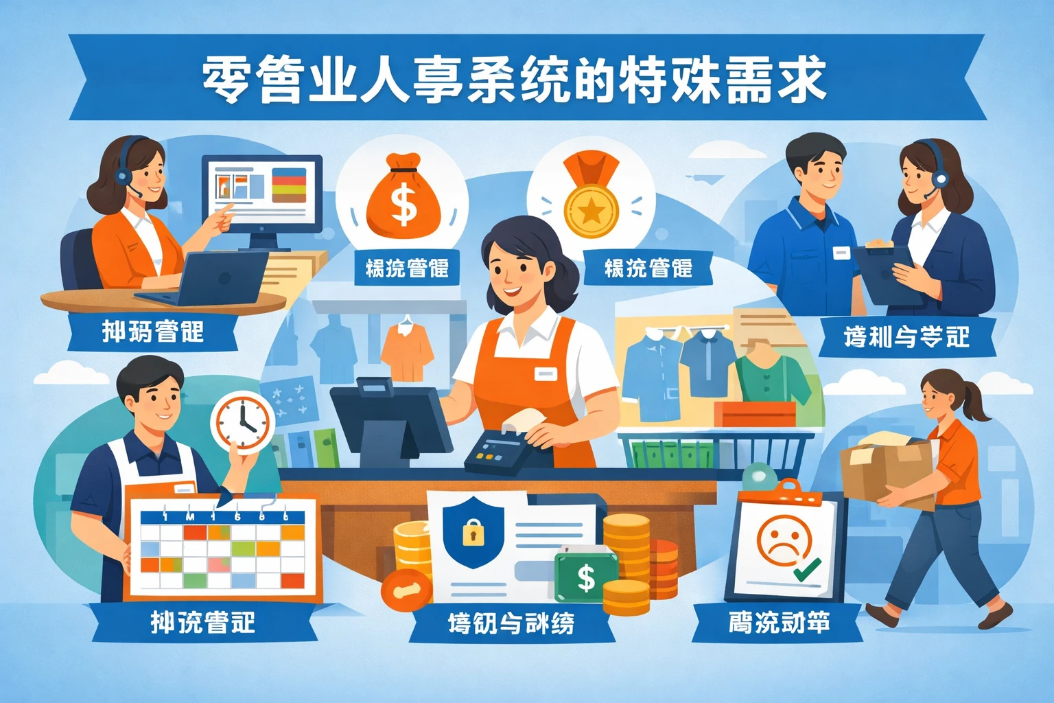 零售业人事系统的特殊需求