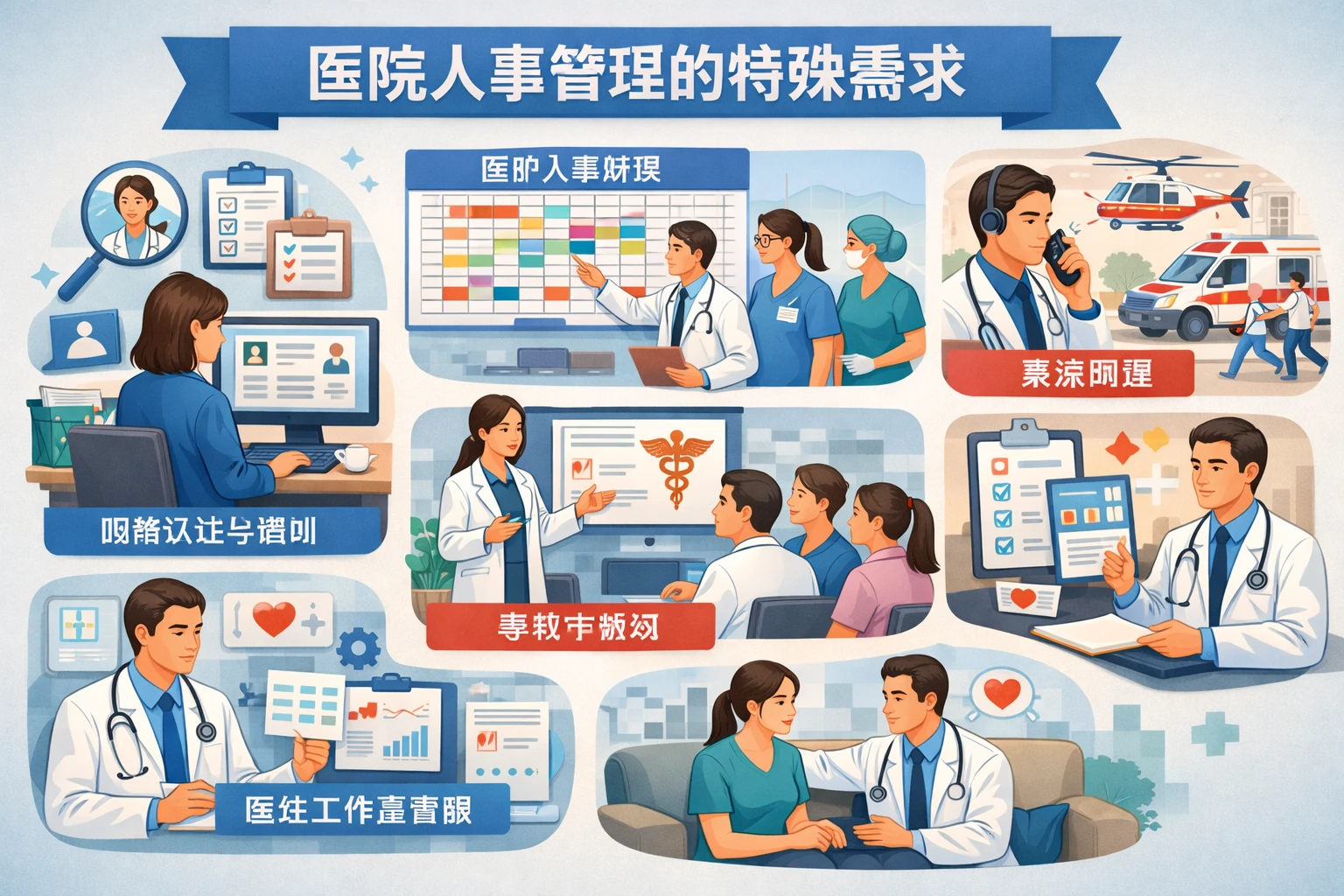 医院人事管理的特殊需求