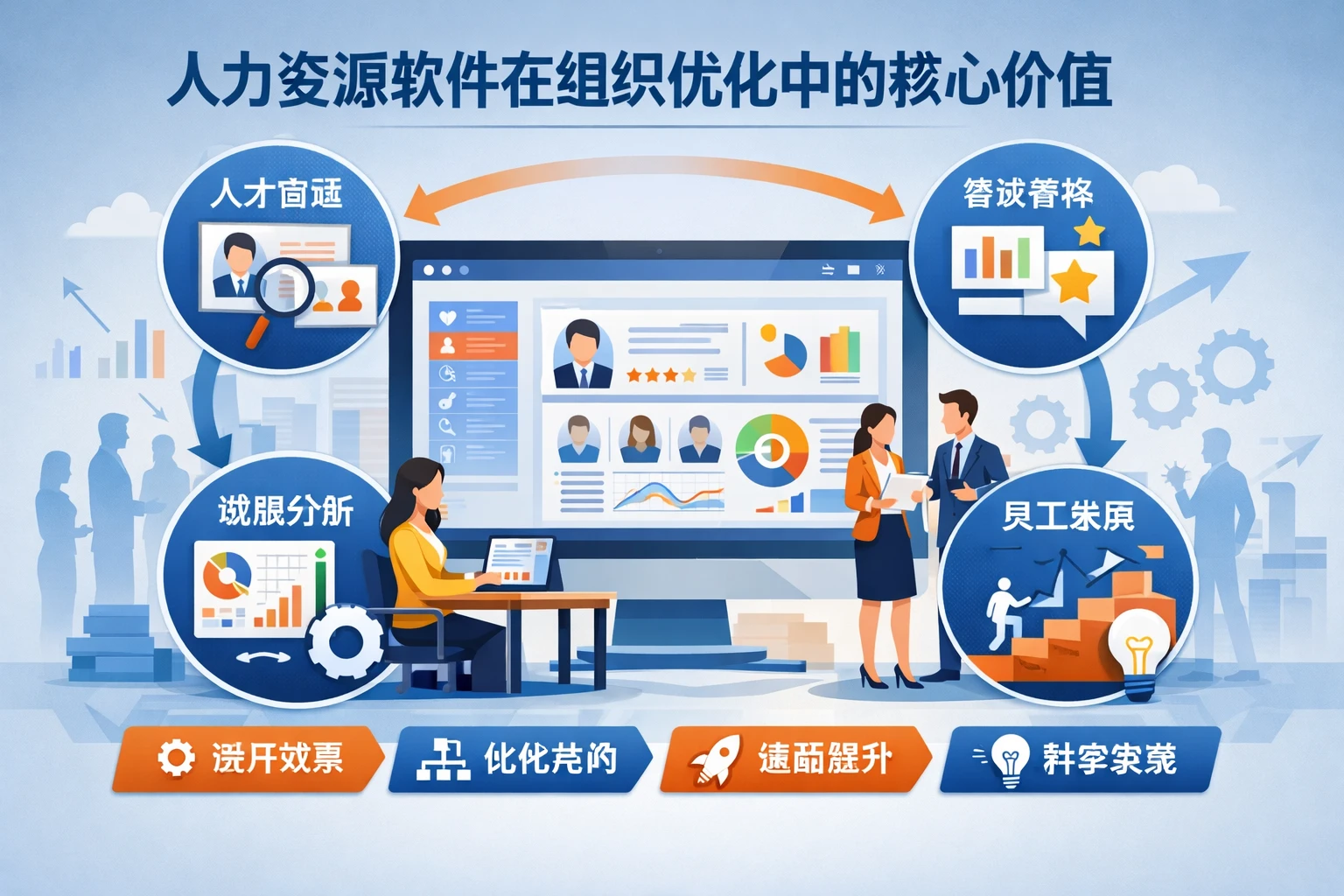 人力资源软件在组织优化中的核心价值