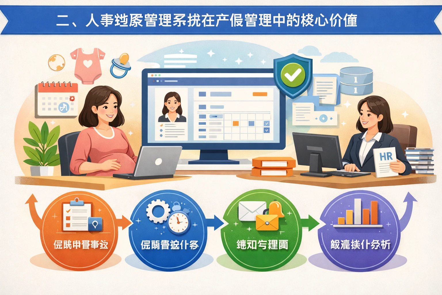 二、人事档案管理系统在产假管理中的核心价值