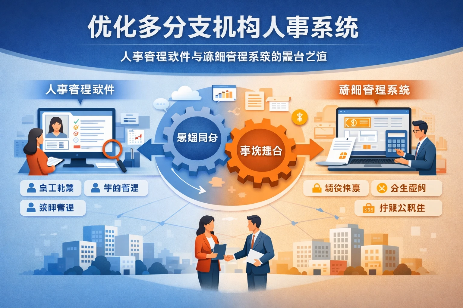 优化多分支机构人事系统：人事管理软件与薪酬管理系统的整合之道