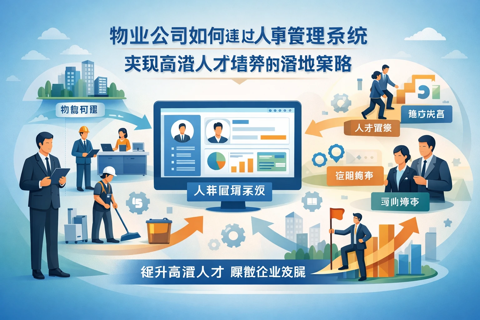 物业公司如何通过人事管理系统实现高浅人才培养的落地策略