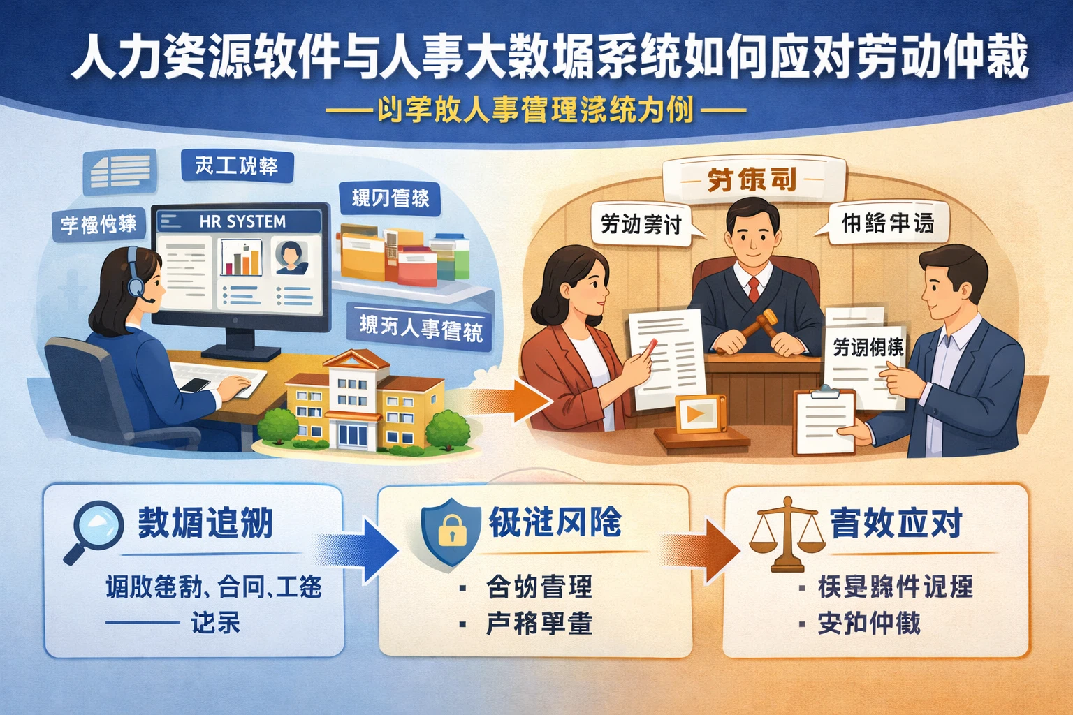 人力资源软件与人事大数据系统如何应对劳动仲裁——以学校人事管理系统为例
