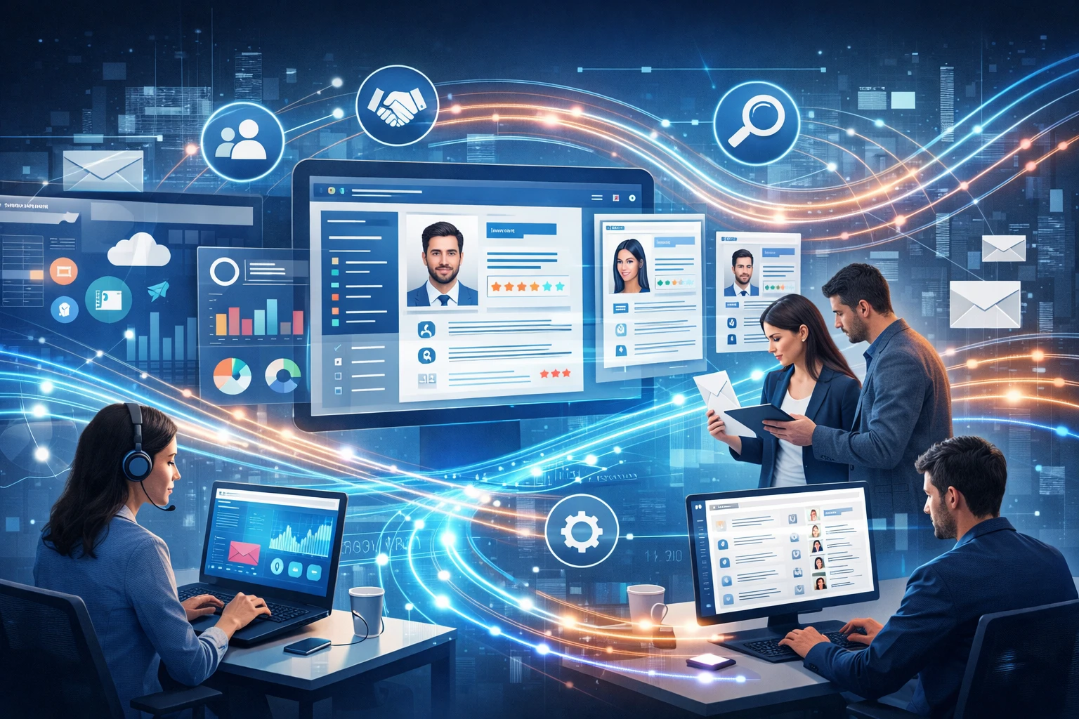 招聘管理软件的协同效应与数据流整合