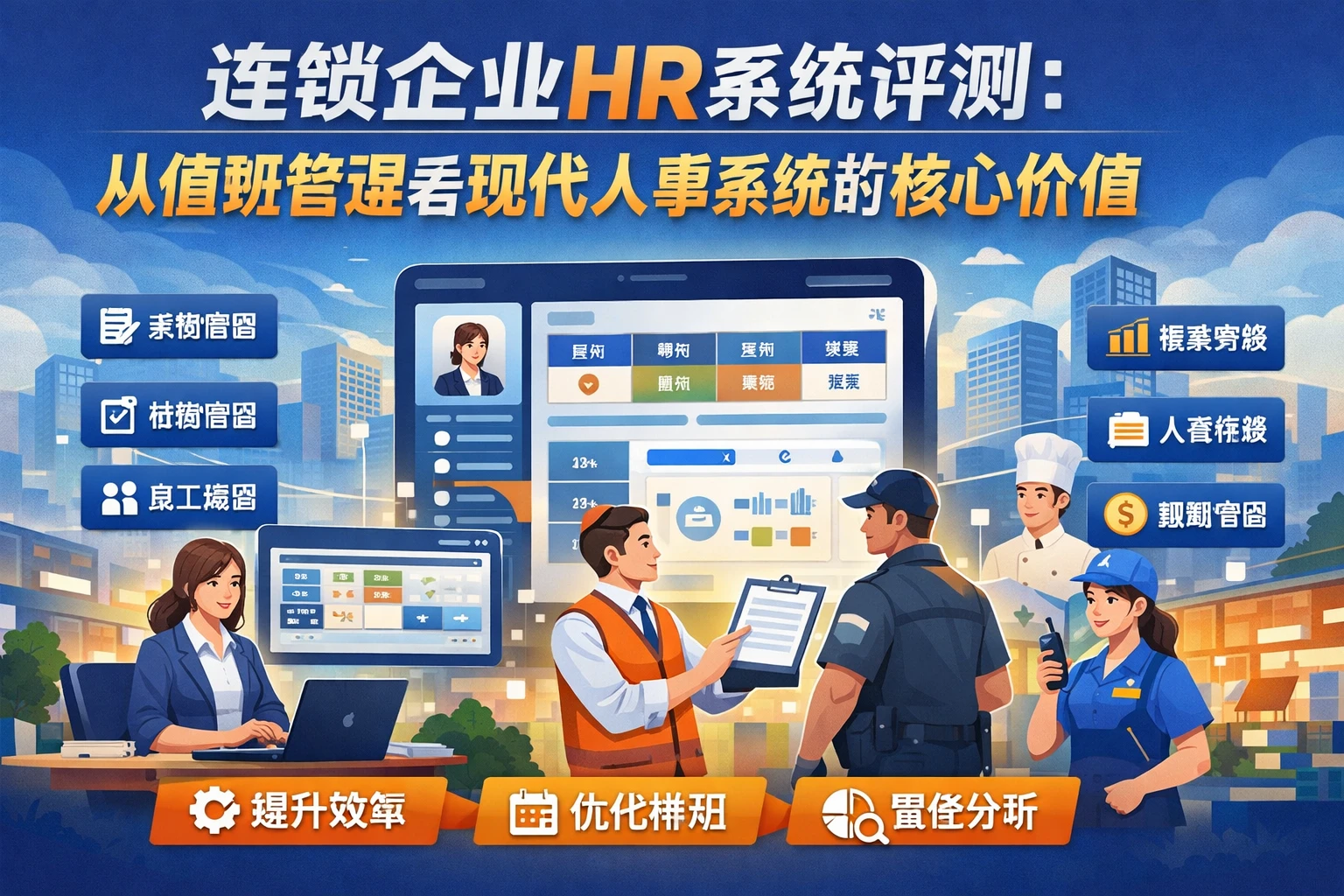 连锁企业HR系统评测:从值班管理看现代人事系统的核心价值