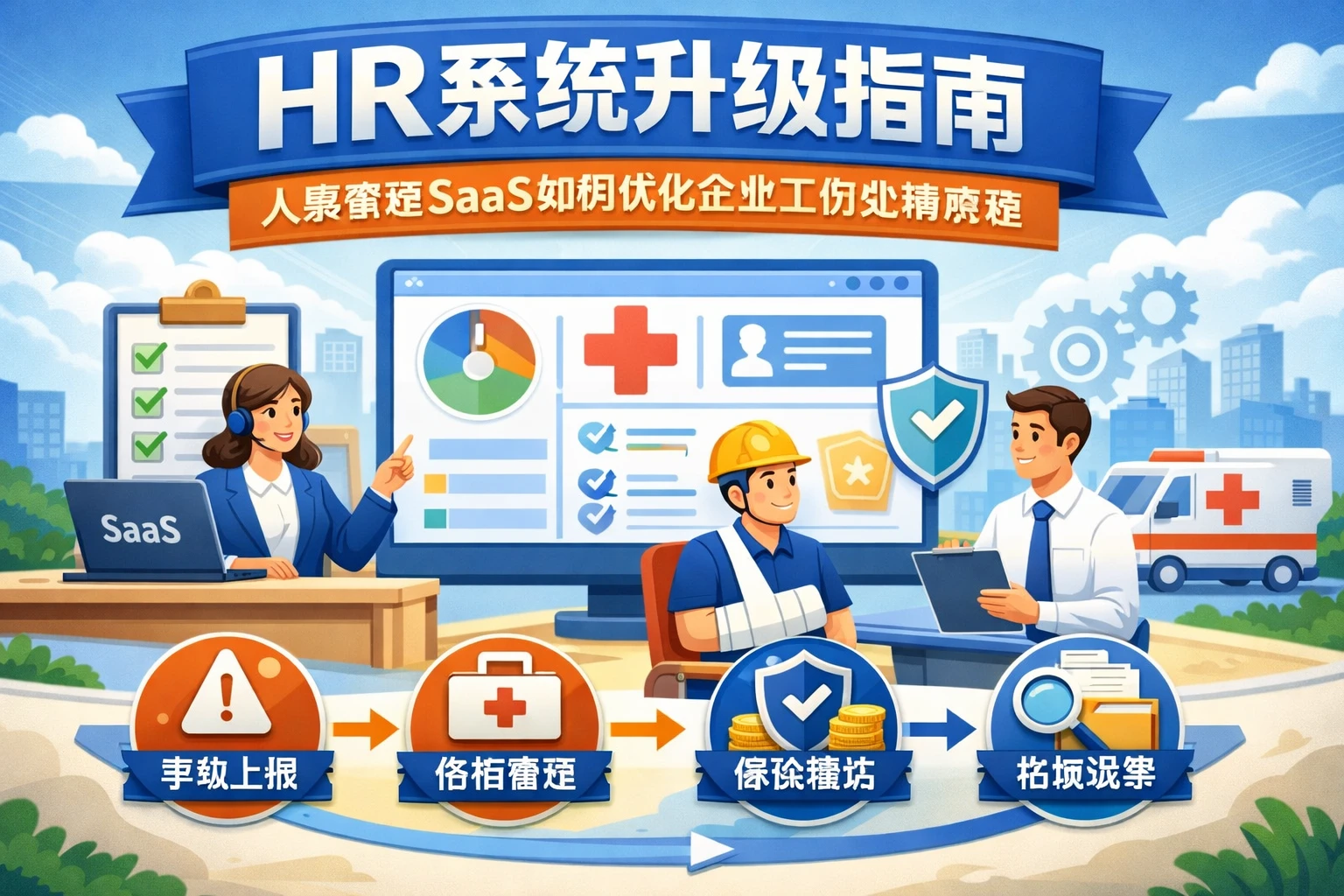 HR系统升级指南：人事管理SaaS如何优化企业工伤处理流程