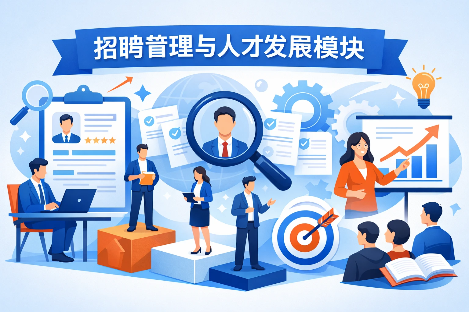 招聘管理与人才发展模块