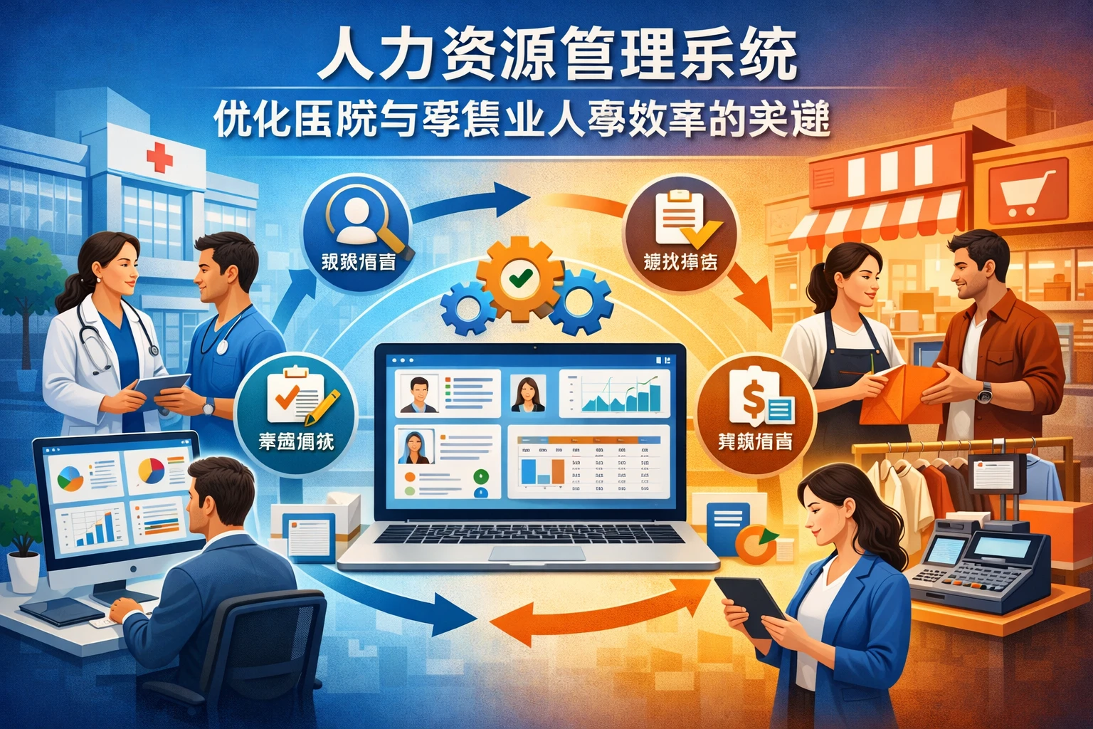 人力资源管理系统：优化医院与零售业人事效率的关键