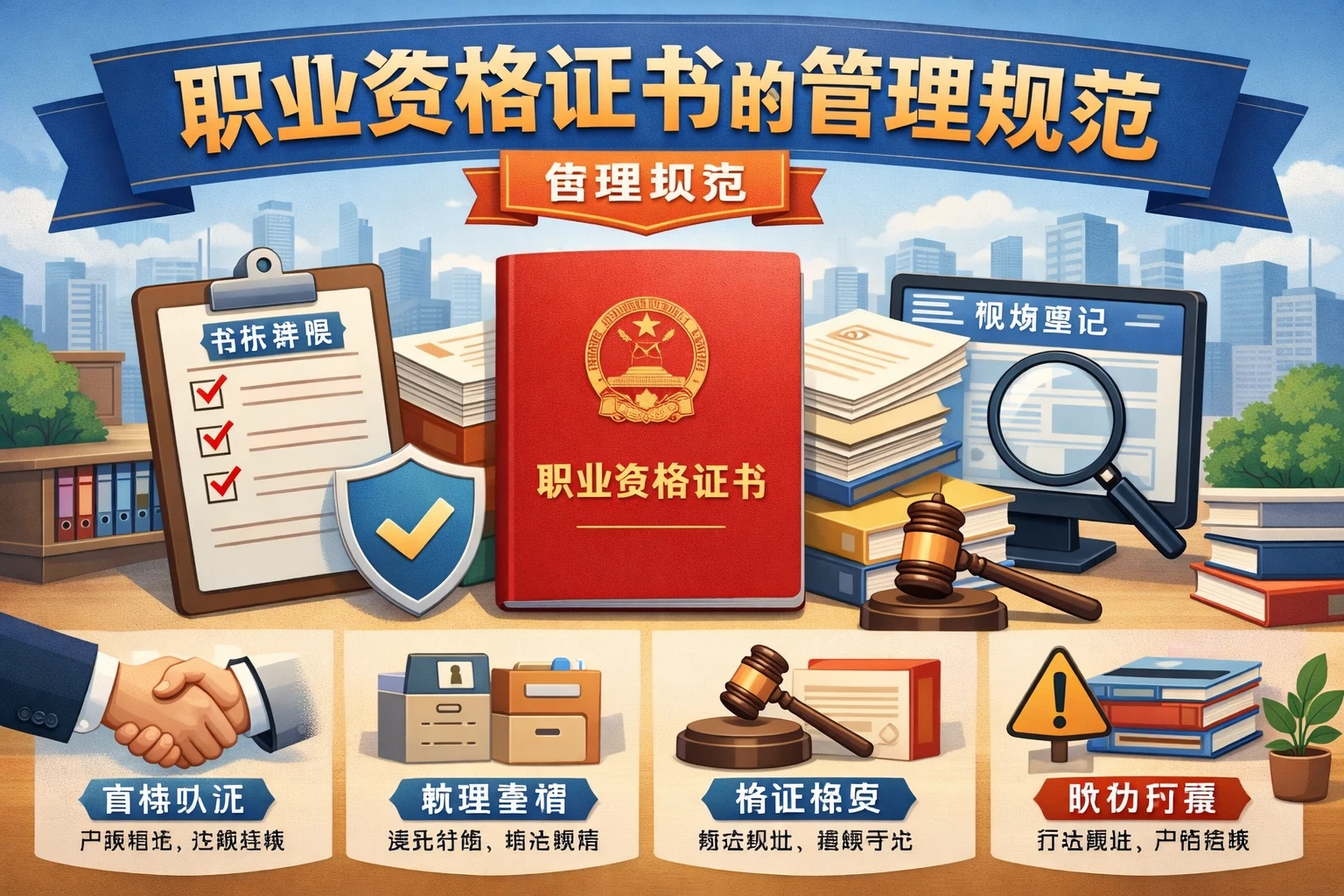 职业资格证书的管理规范