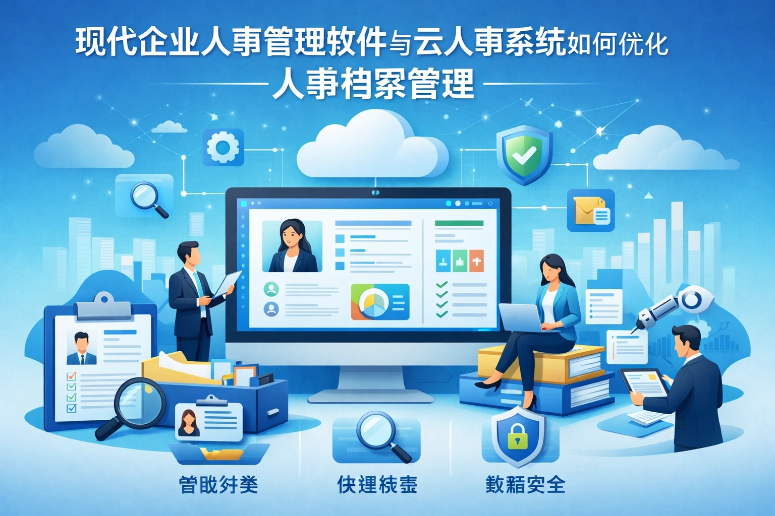 现代企业人事管理软件与云人事系统如何优化人事档案管理