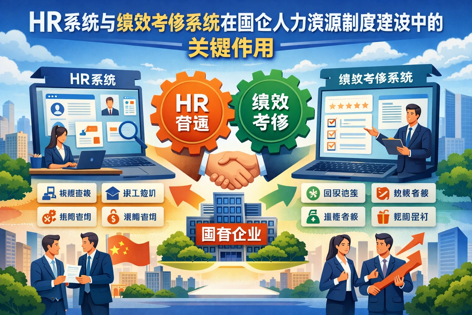 HR系统与绩效考核系统在国企人力资源制度建设中的关键作用