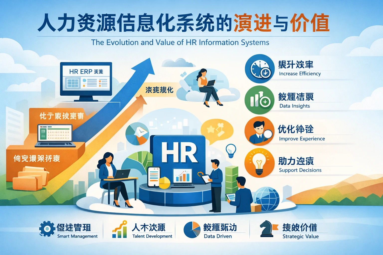 人力资源信息化系统的演进与价值