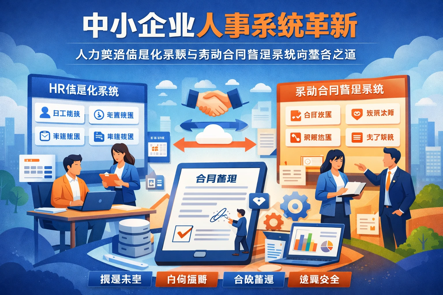 中小企业人事系统革新：人力资源信息化系统与劳动合同管理系统的整合之道