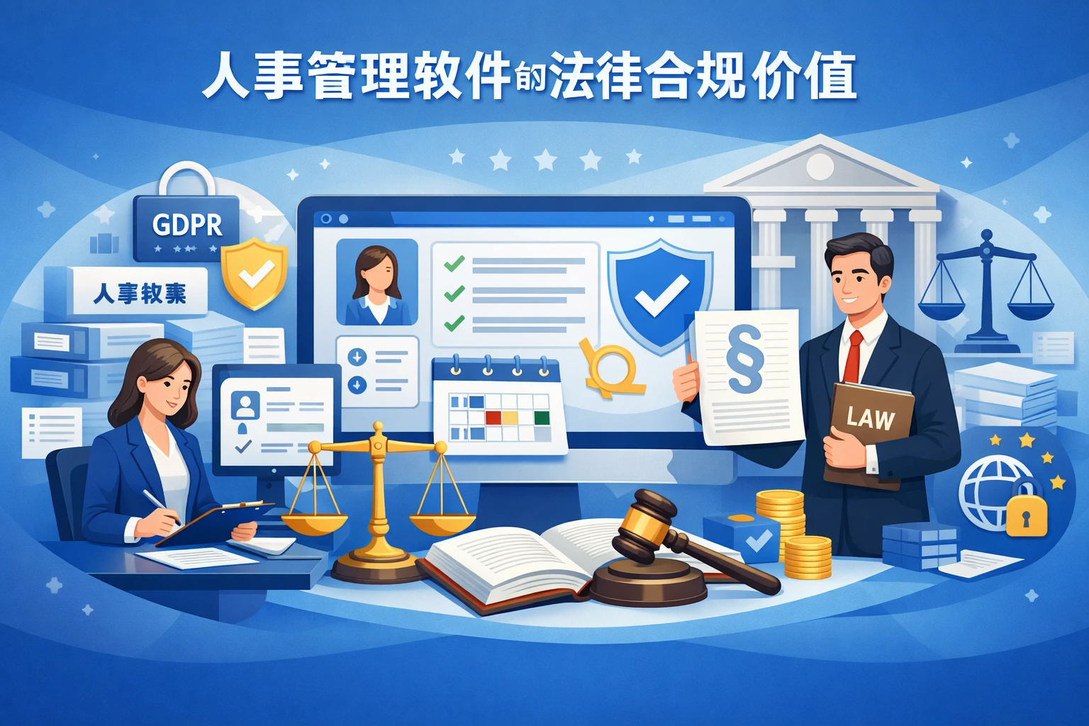 人事管理软件的法律合规价值