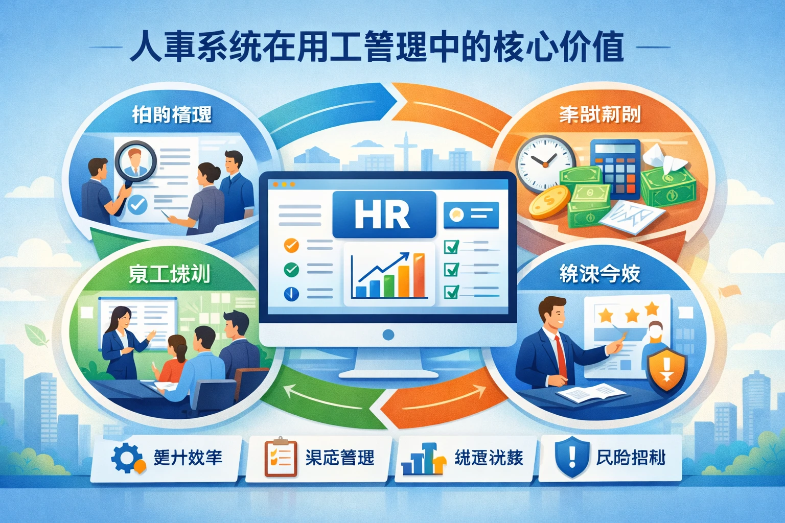 人事系统在用工管理中的核心价值