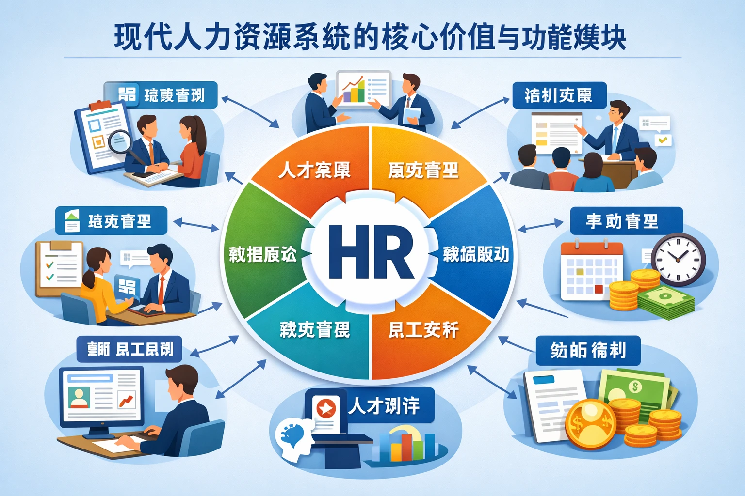 现代人力资源系统的核心价值与功能模块