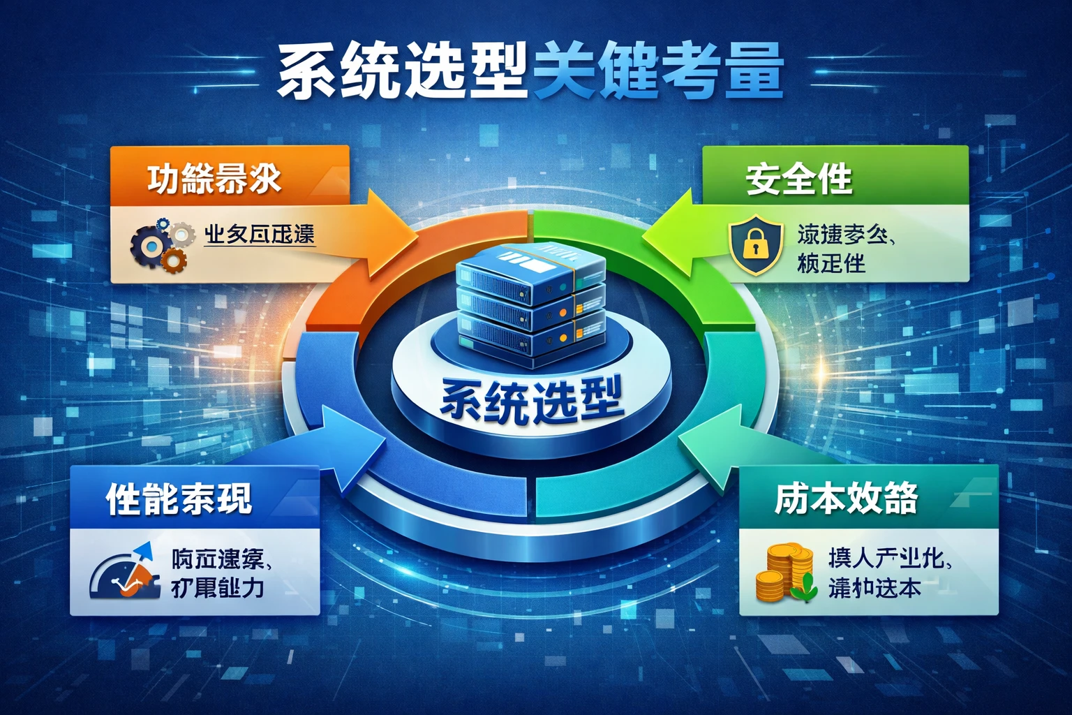 系统选型关键考量