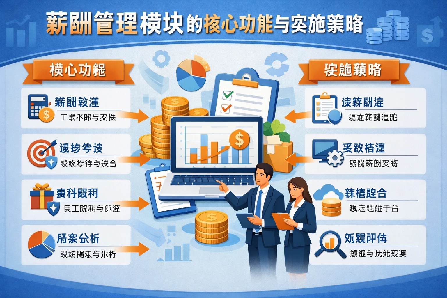 薪酬管理模块的核心功能与实施策略