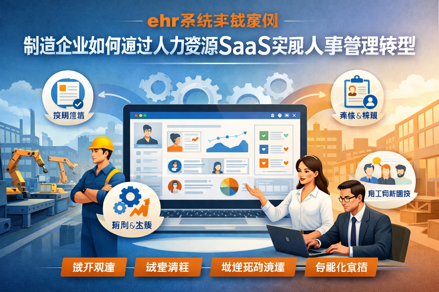 ehr系统实战案例：制造企业如何通过人力资源SaaS实现人事管理转型