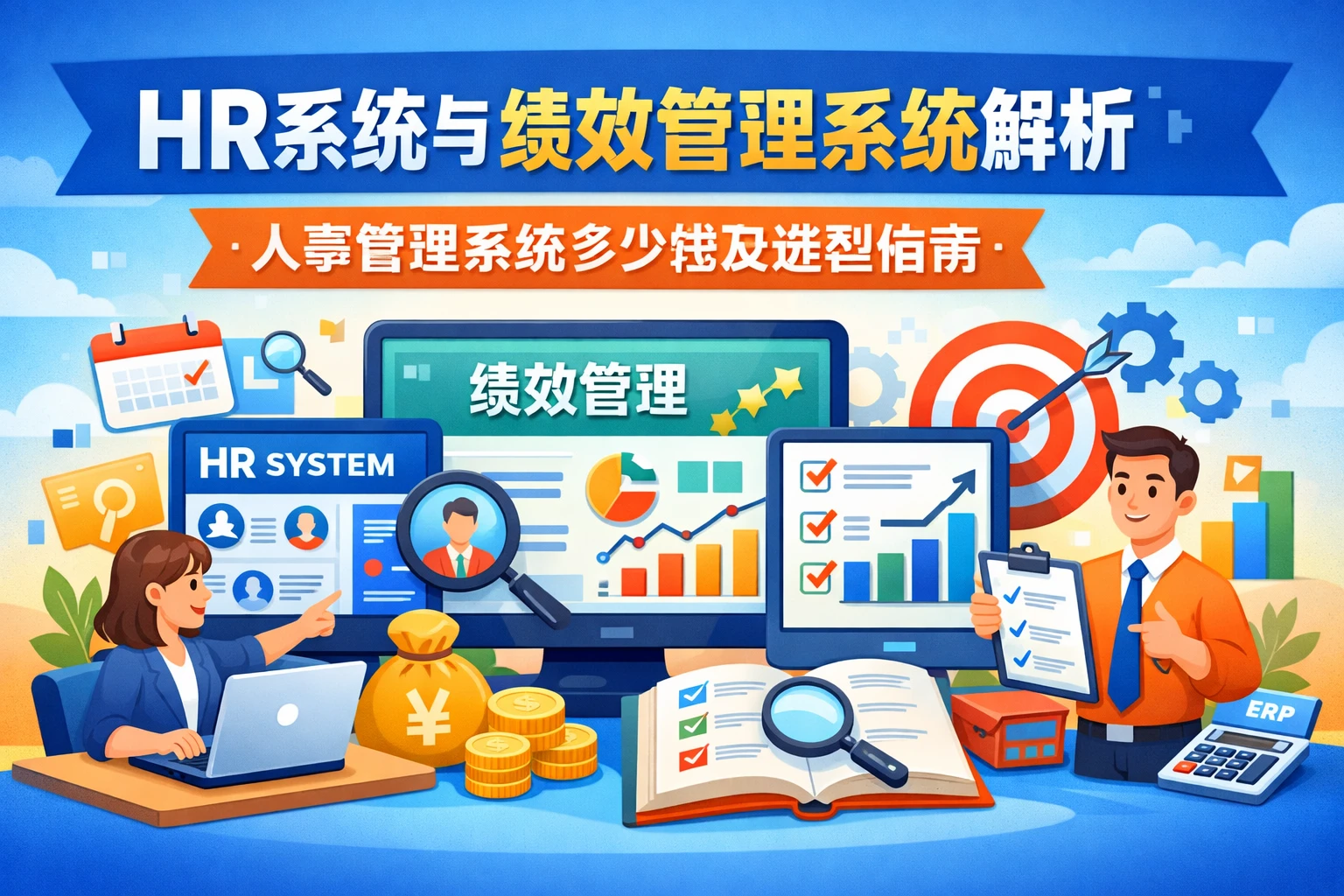 HR系统与绩效管理系统解析：人事管理系统多少钱及选型指南