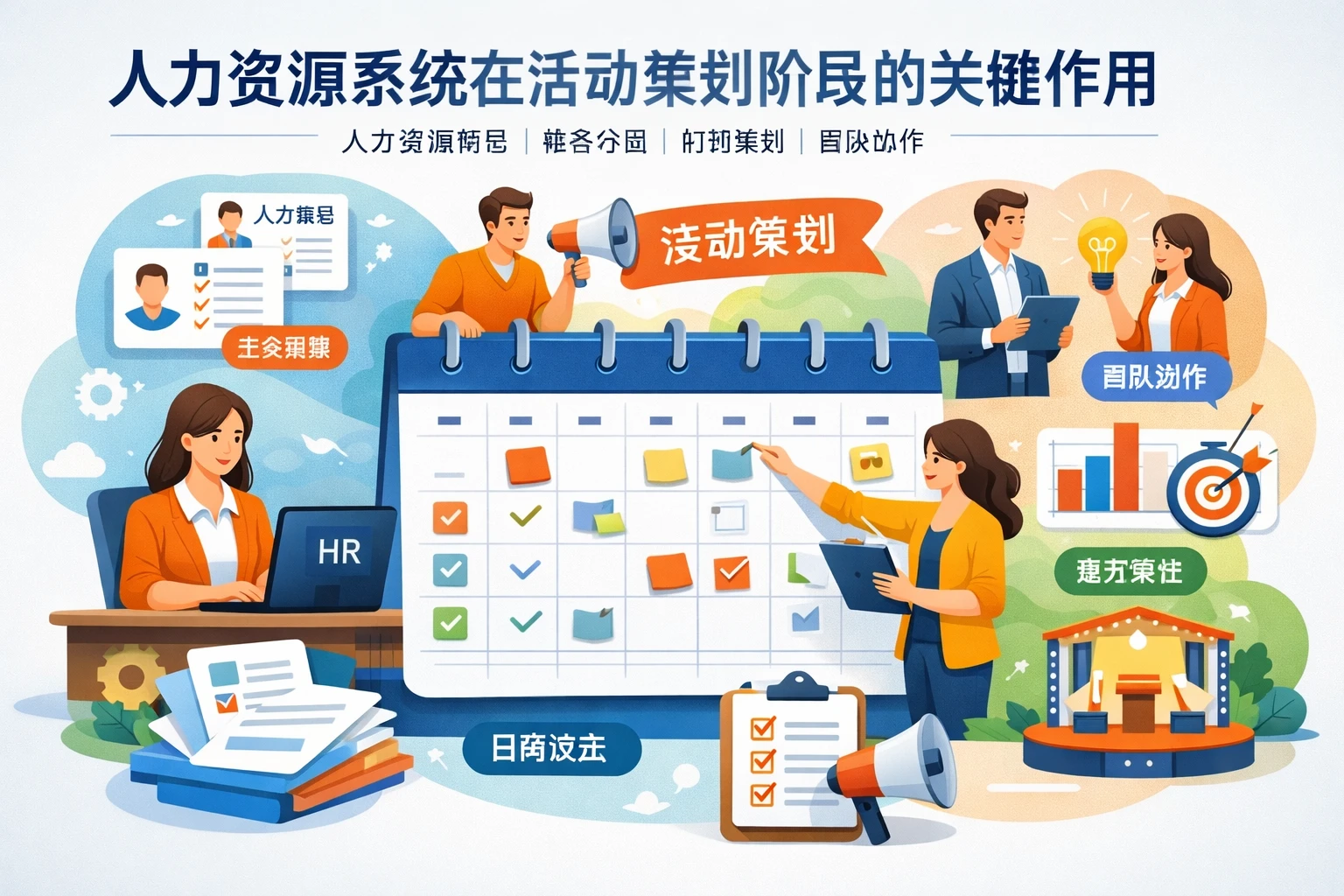 人力资源系统在活动策划阶段的关键作用