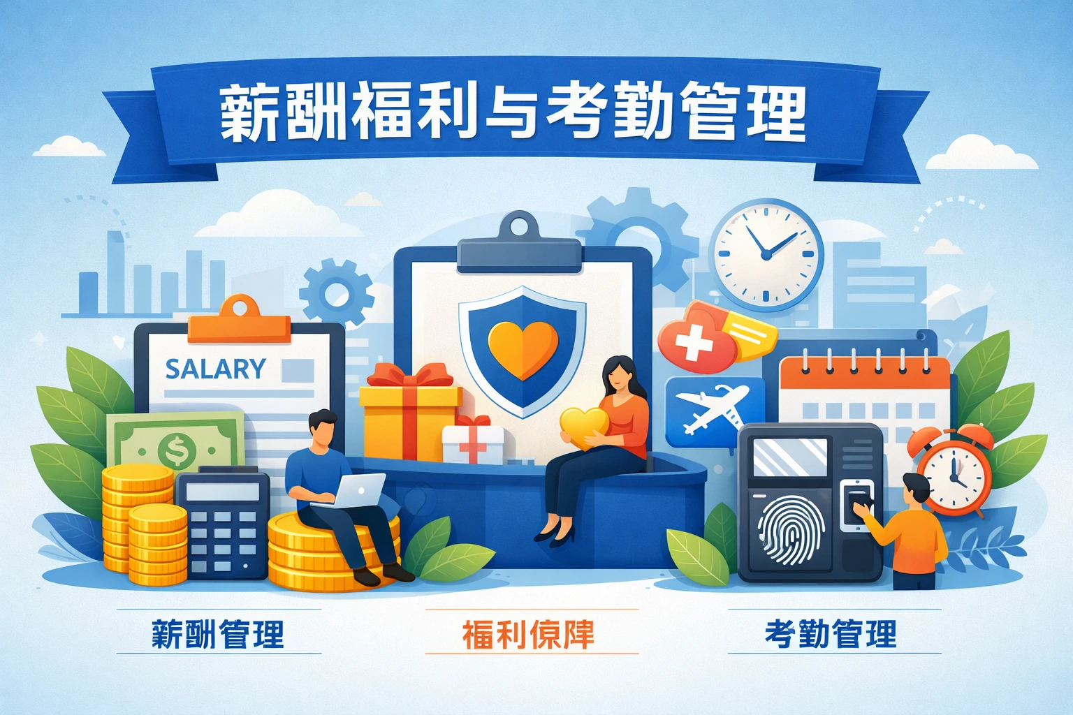薪酬福利与考勤管理