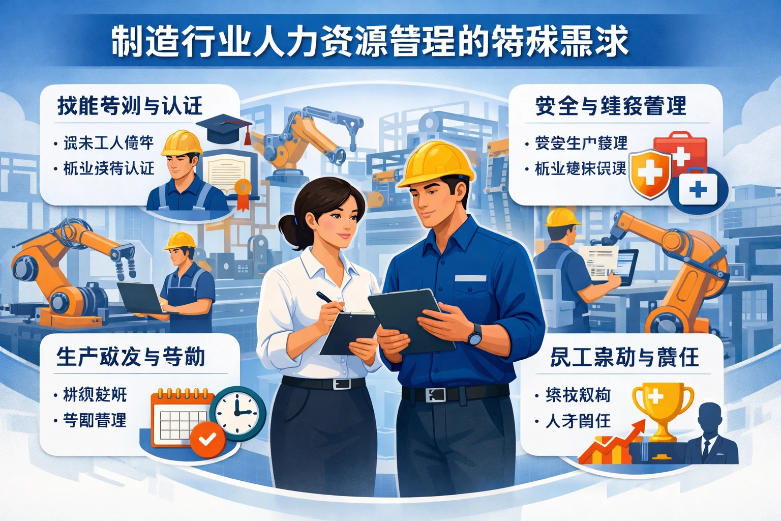 制造行业人力资源管理的特殊需求
