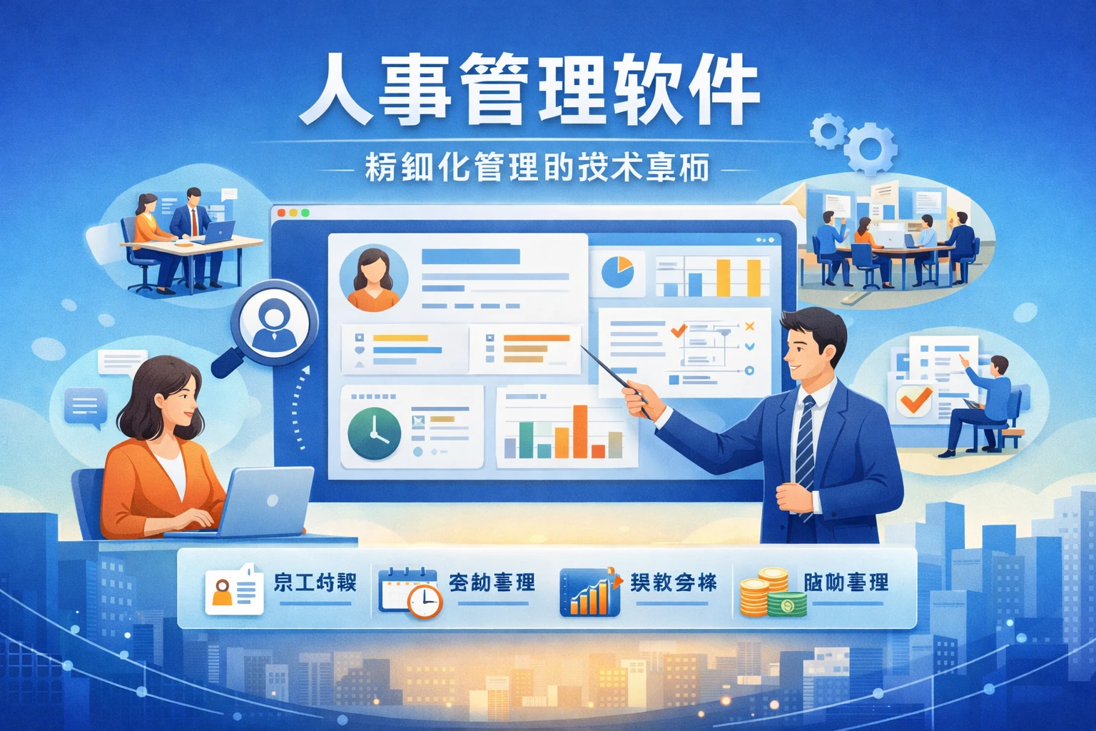 人事管理软件：精细化管理的技术基础