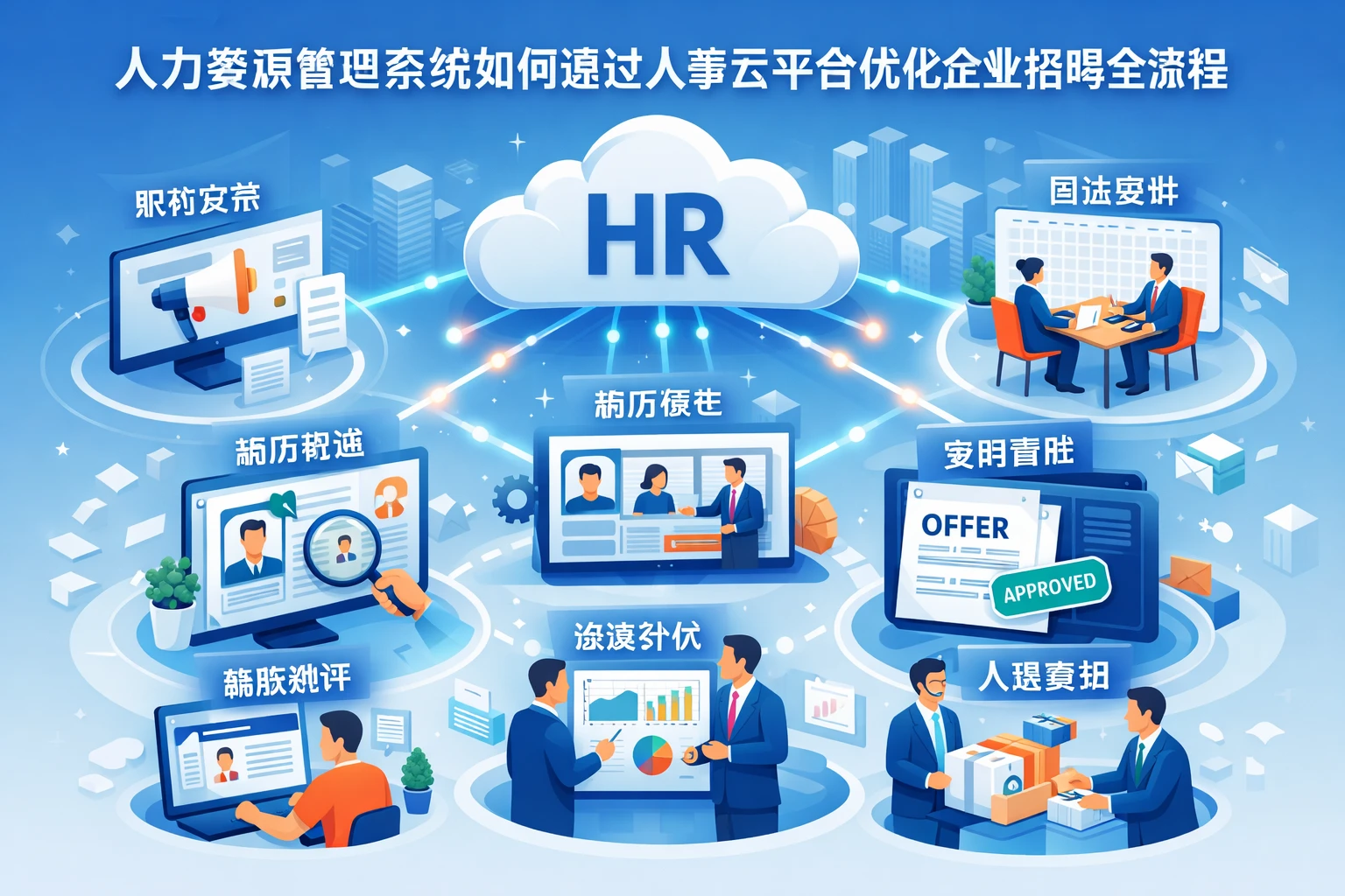 人力资源管理系统如何通过人事云平台优化企业招聘全流程