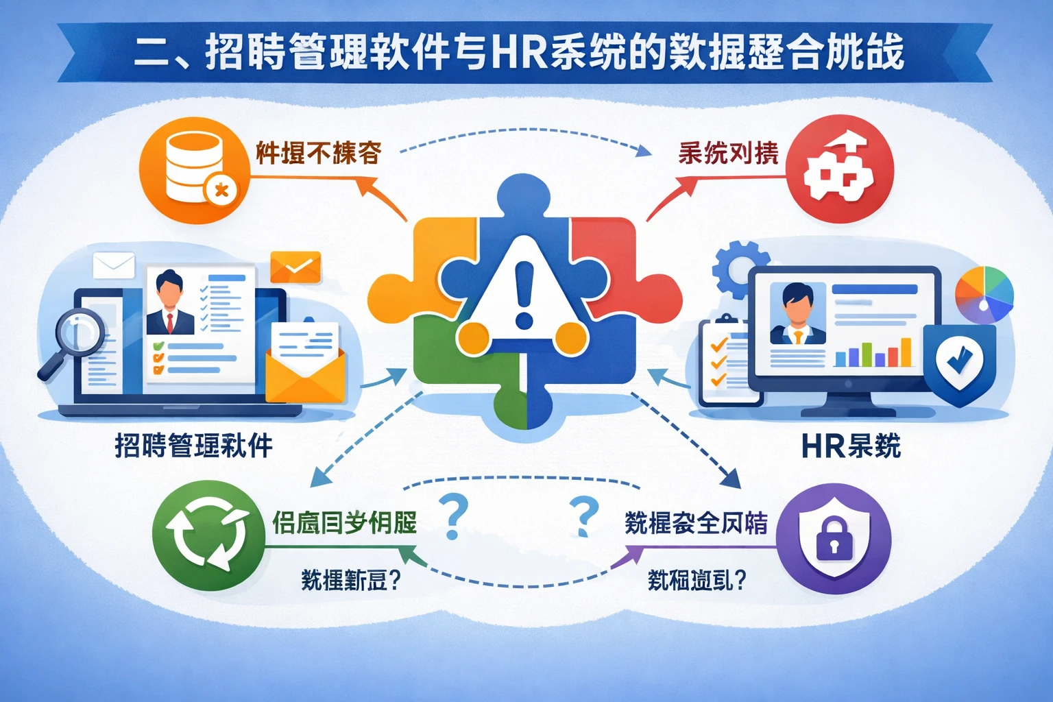 二、招聘管理软件与HR系统的数据整合挑战