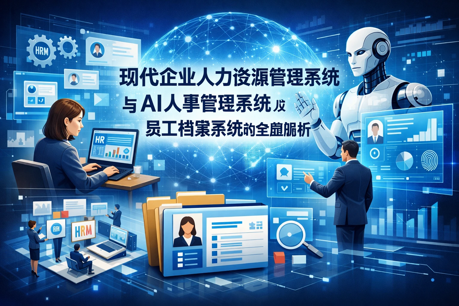 现代企业人力资源管理系统与AI人事管理系统及员工档案系统的全面解析