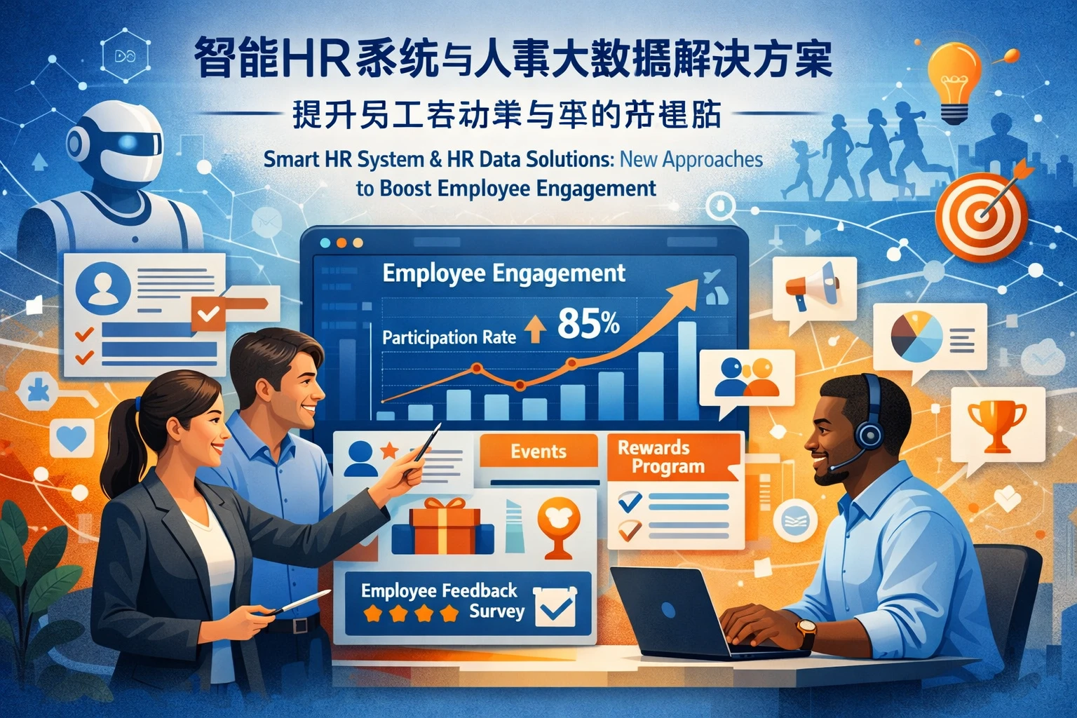 智能HR系统与人事大数据解决方案:提升员工活动参与率的新思路