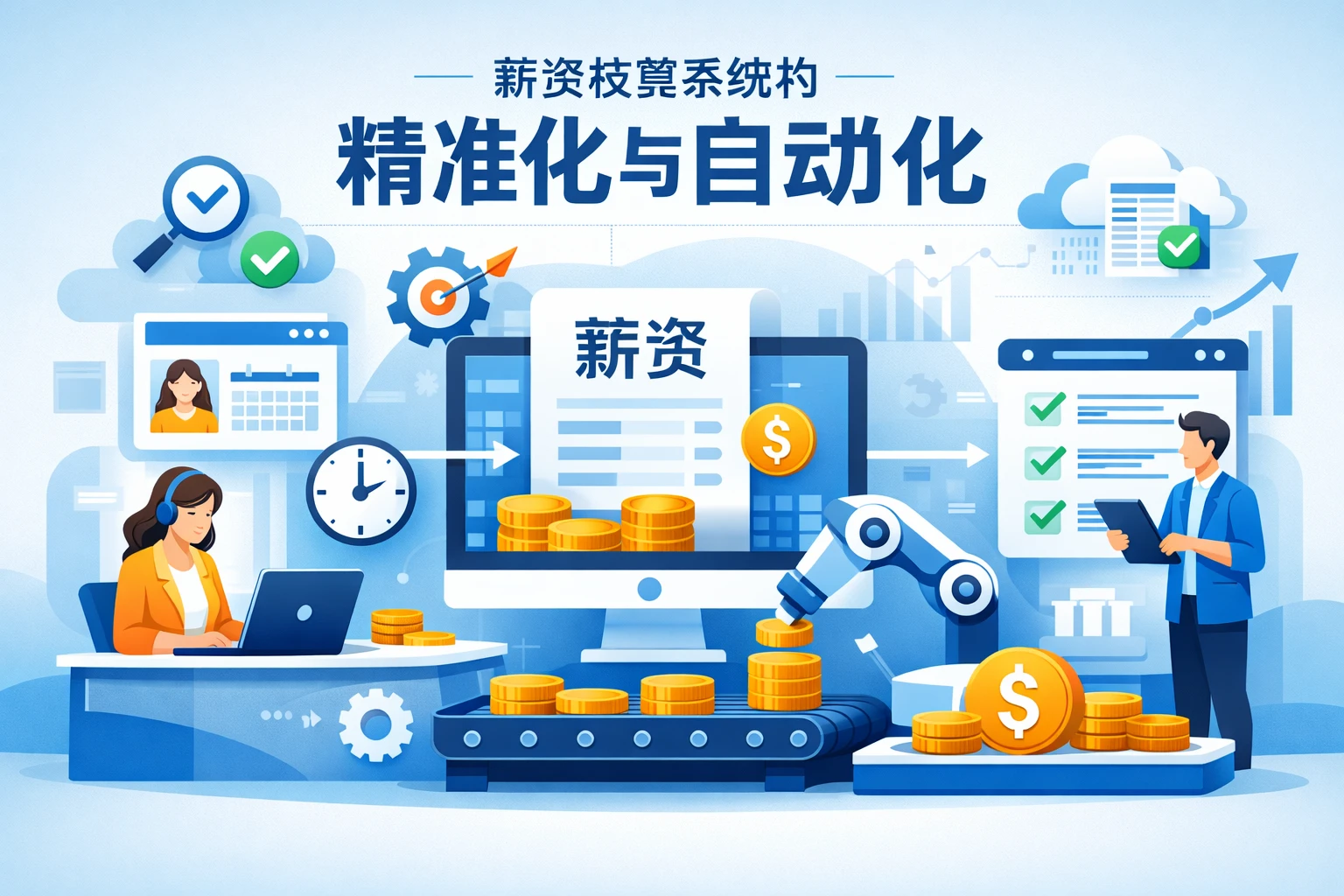 薪资核算系统的精准化与自动化