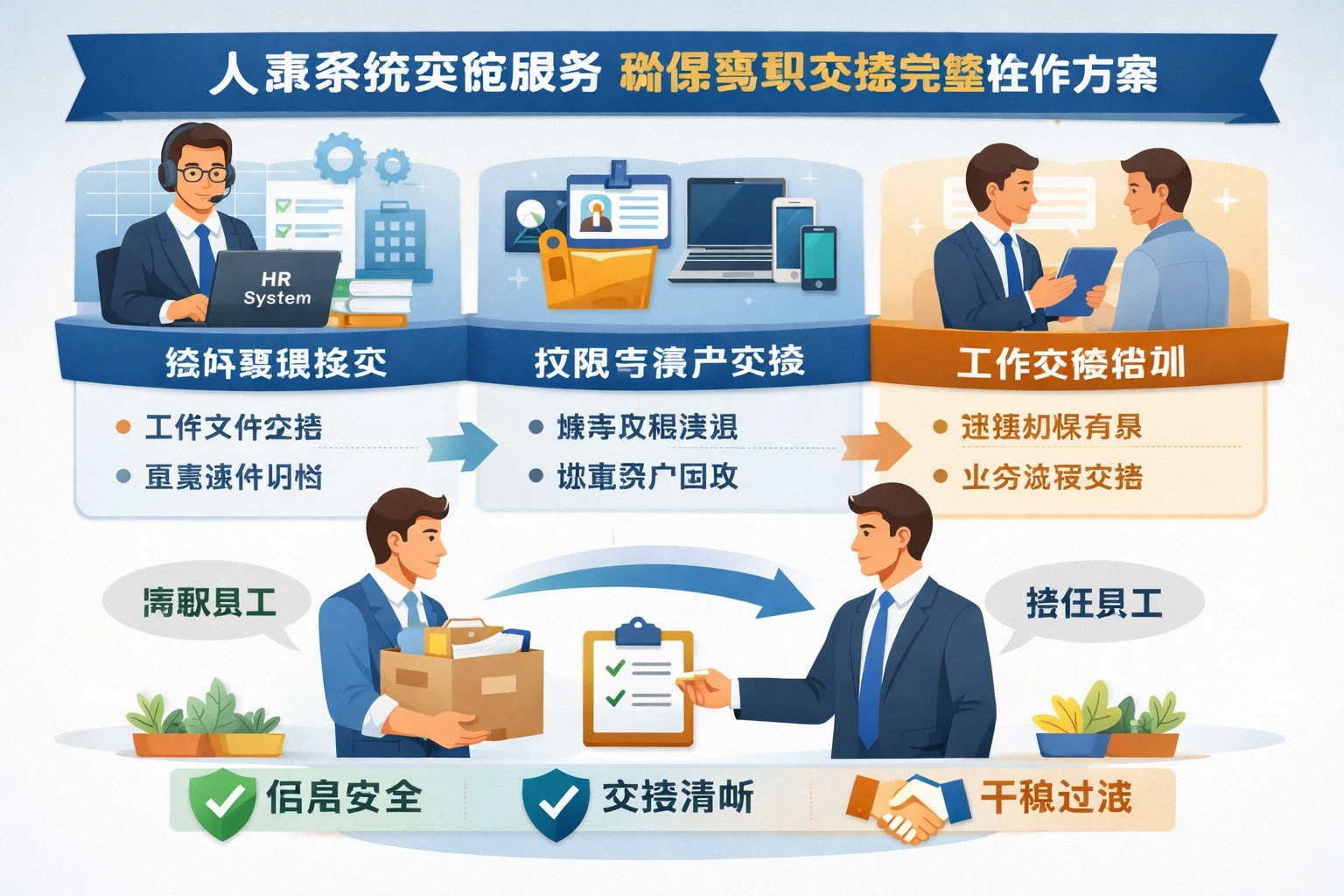 人事系统实施服务确保离职交接完整性的操作方案