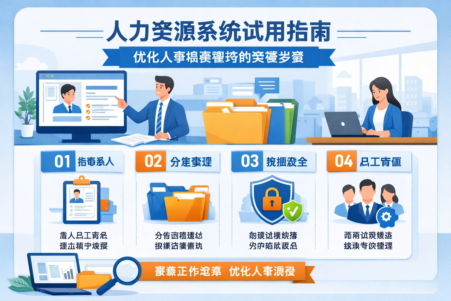 人力资源系统试用指南：优化人事档案管理的关键步骤