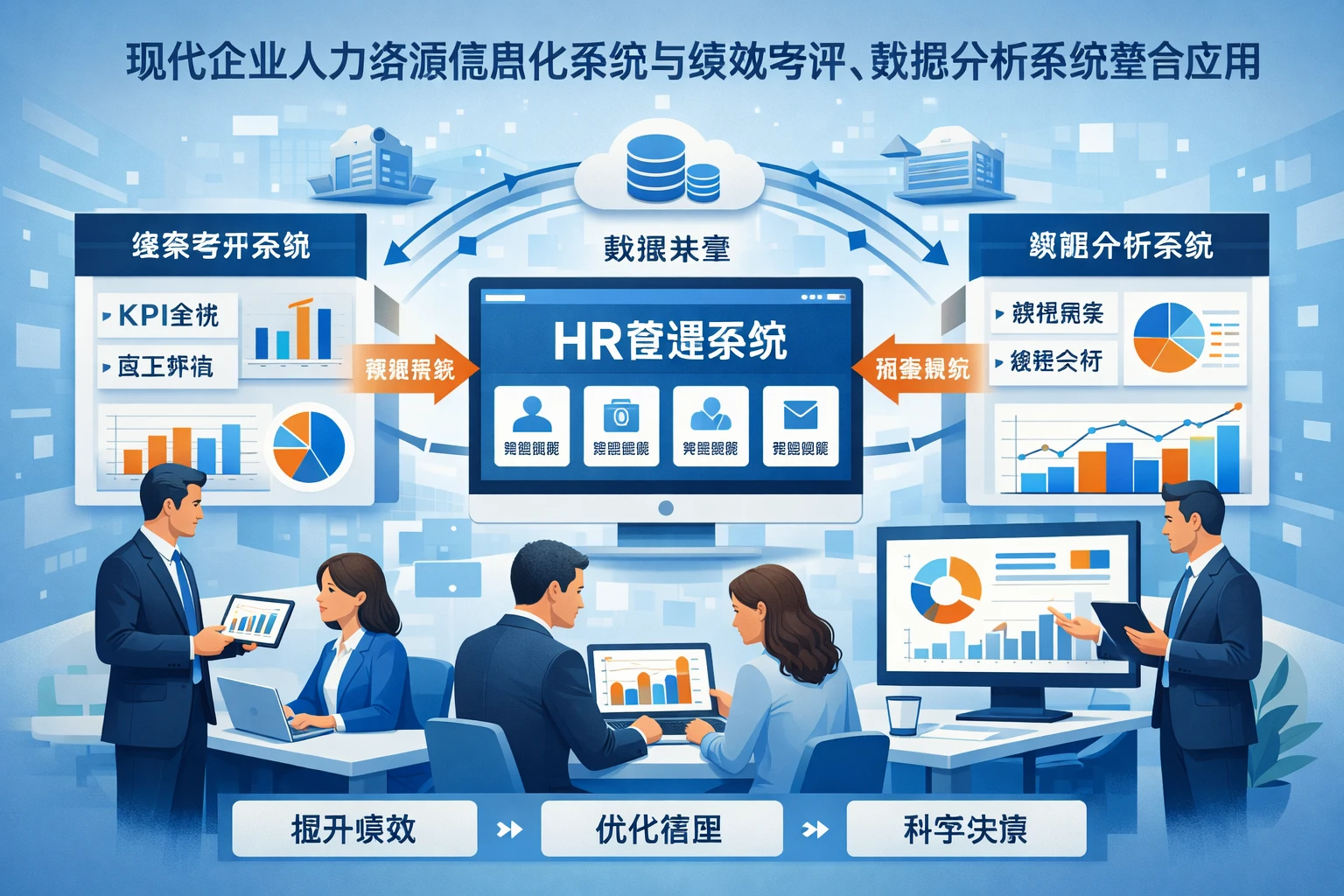 现代企业人力资源信息化系统与绩效考评、数据分析系统的整合应用
