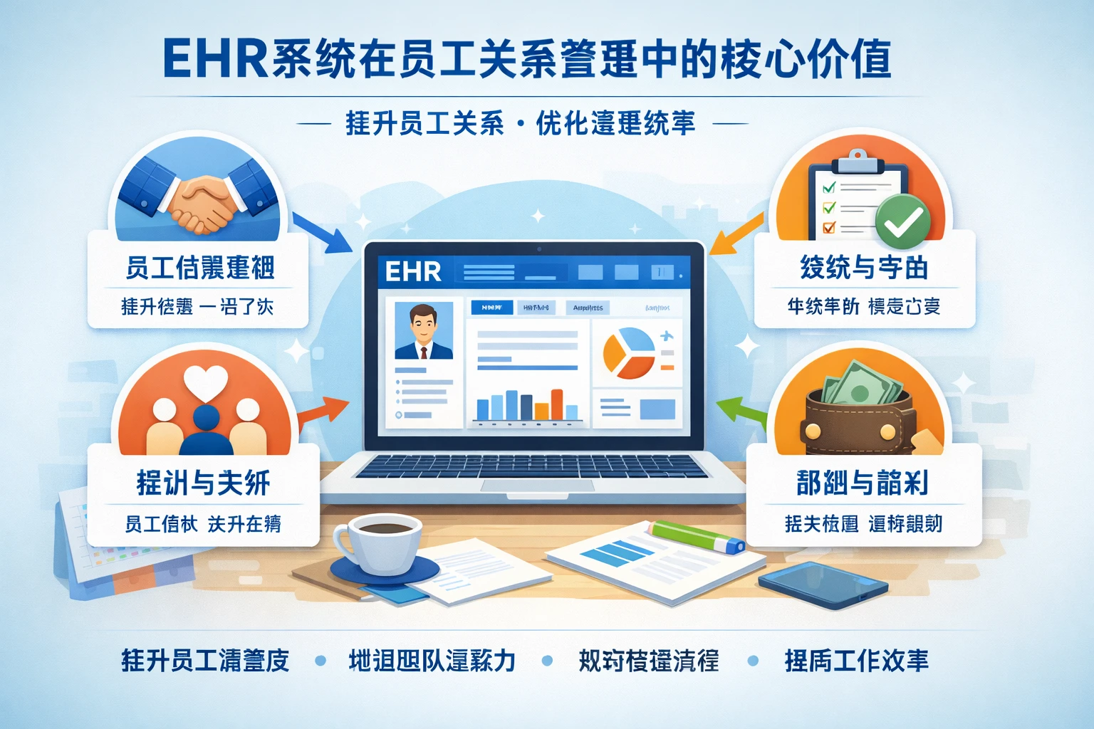 EHR系统在员工关系管理中的核心价值