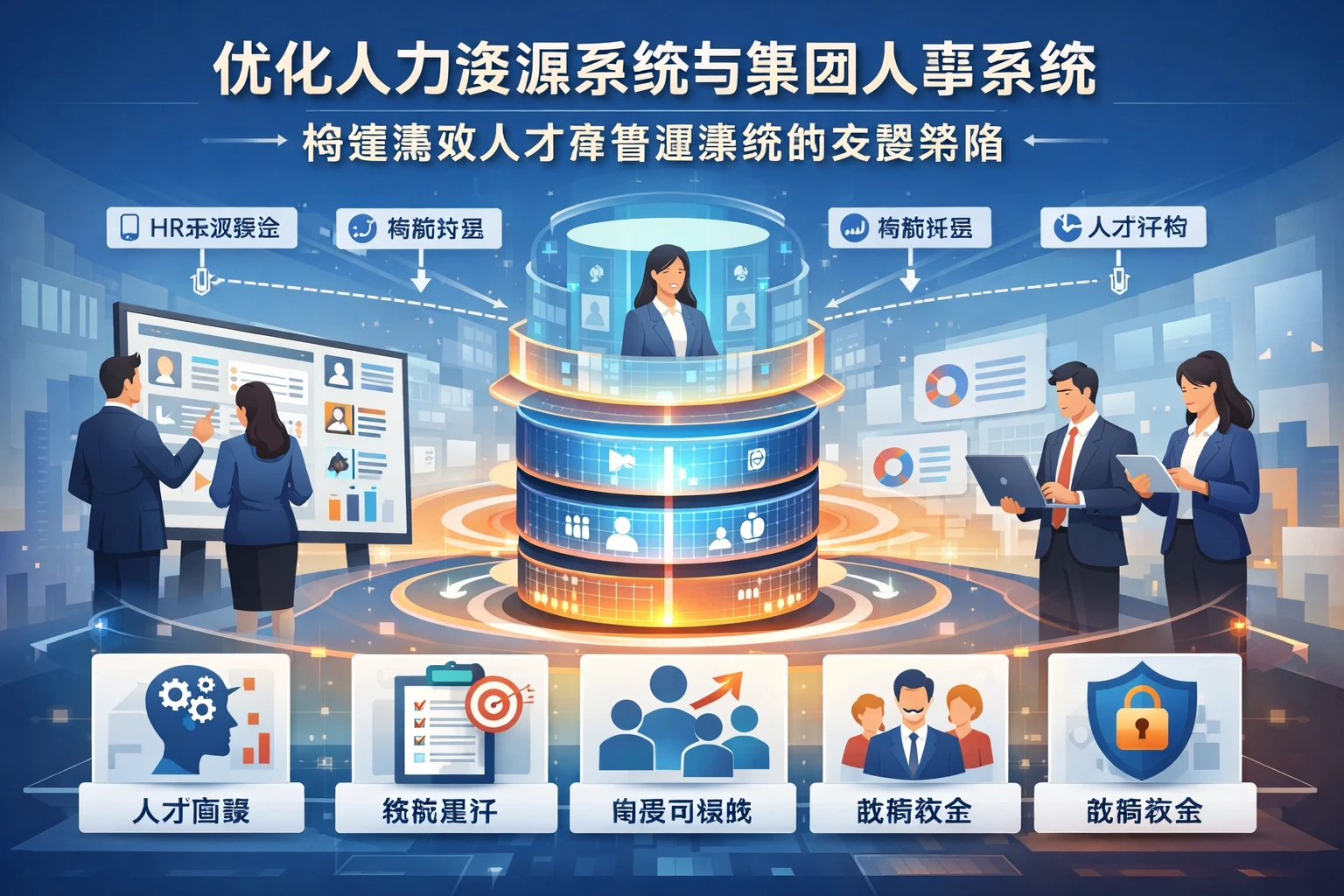 优化人力资源系统与集团人事系统:构建高效人才库管理系统的关键策略