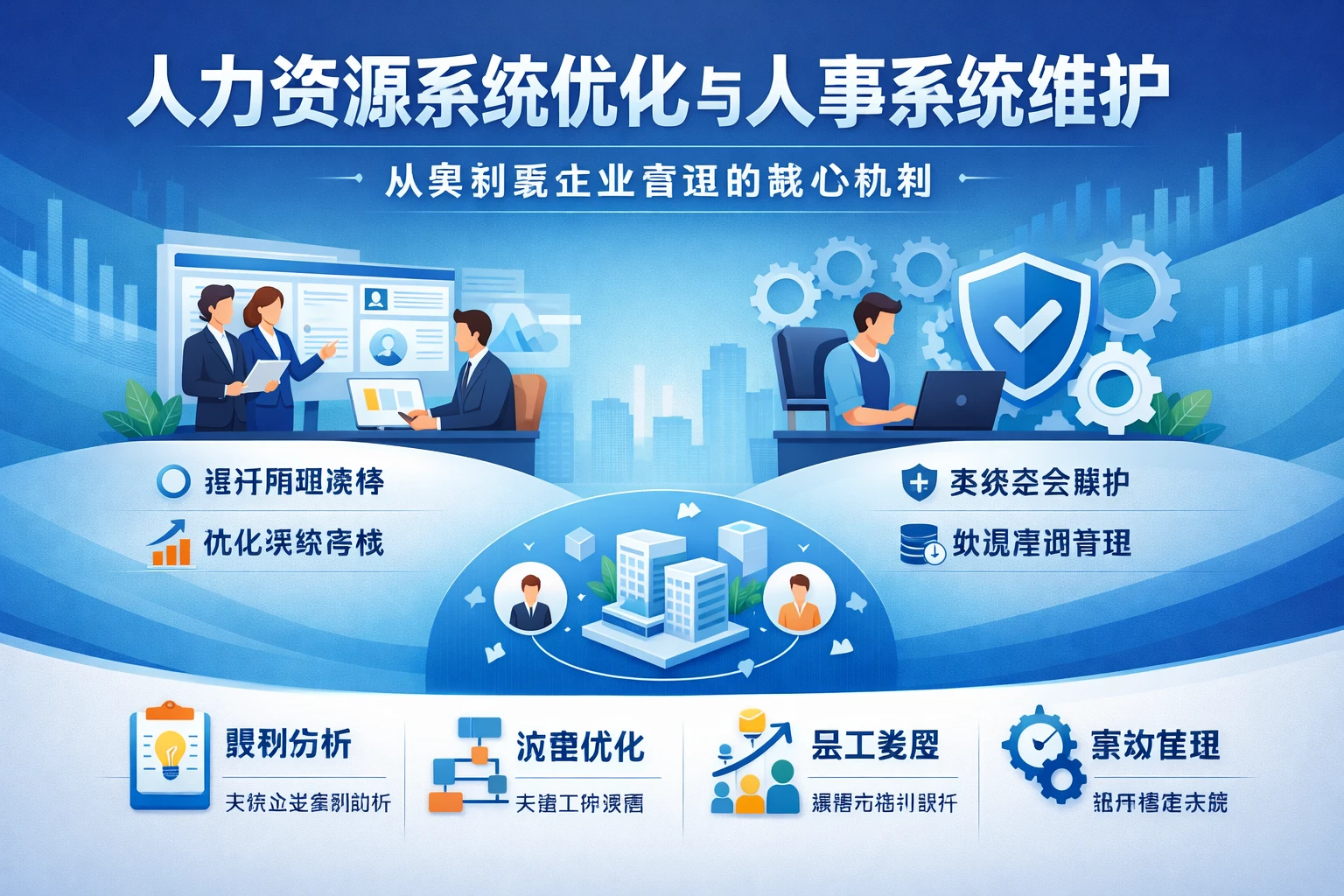 人力资源系统优化与人事系统维护：从案例看企业管理的核心机制