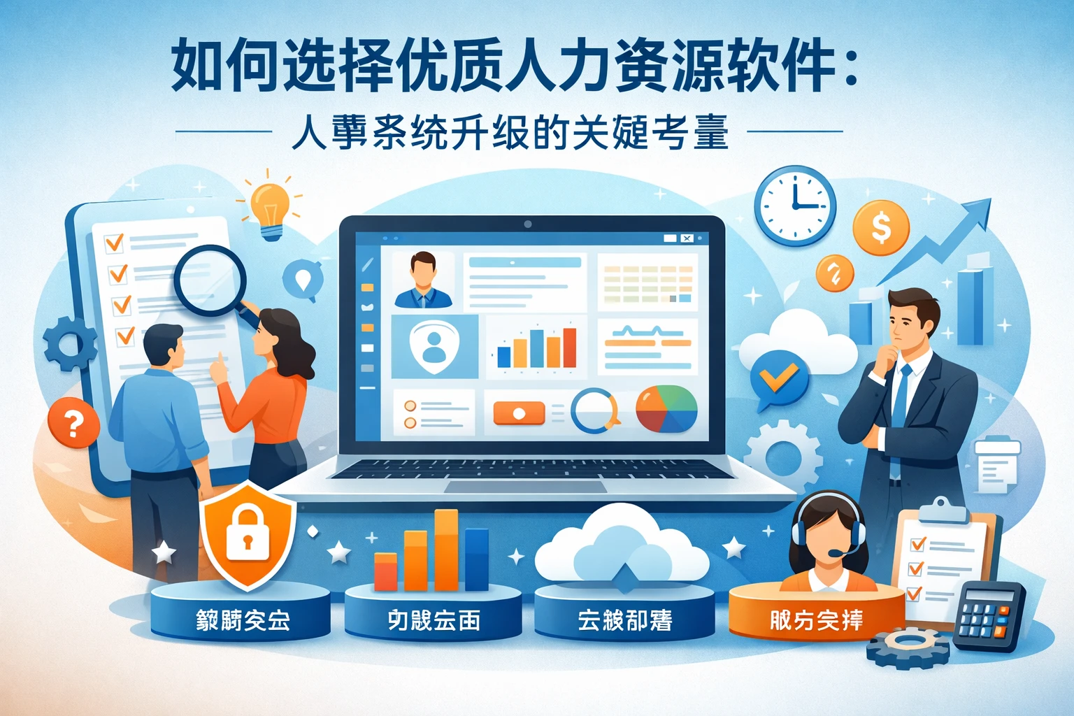 如何选择优质人力资源软件：人事系统升级的关键考量