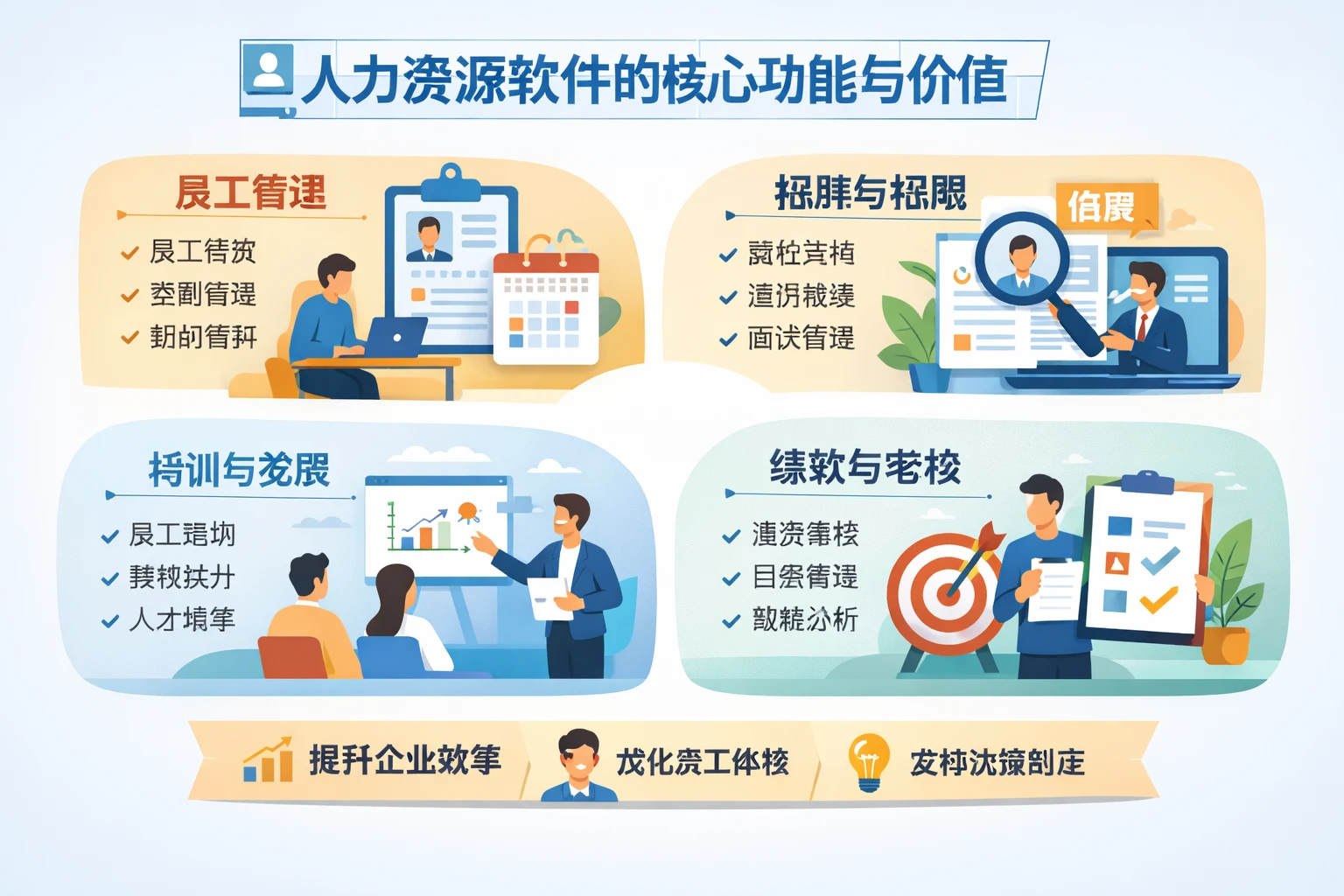 人力资源软件的核心功能与价值