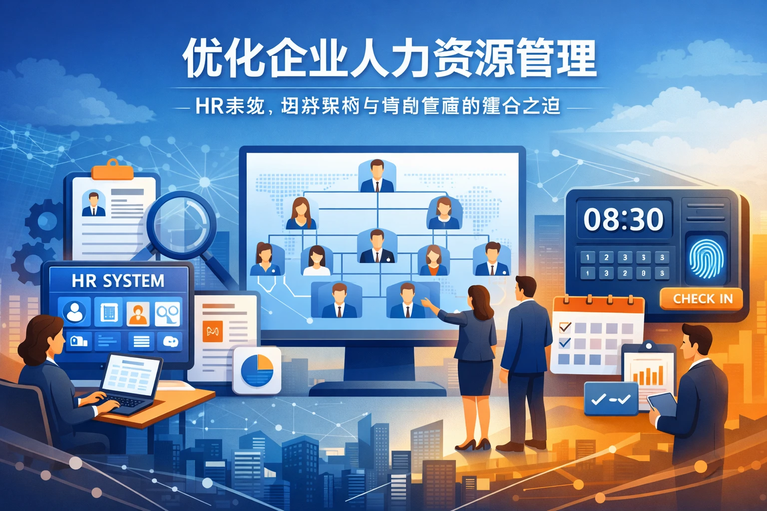 优化企业人力资源管理：HR系统、组织架构与考勤管理的整合之道