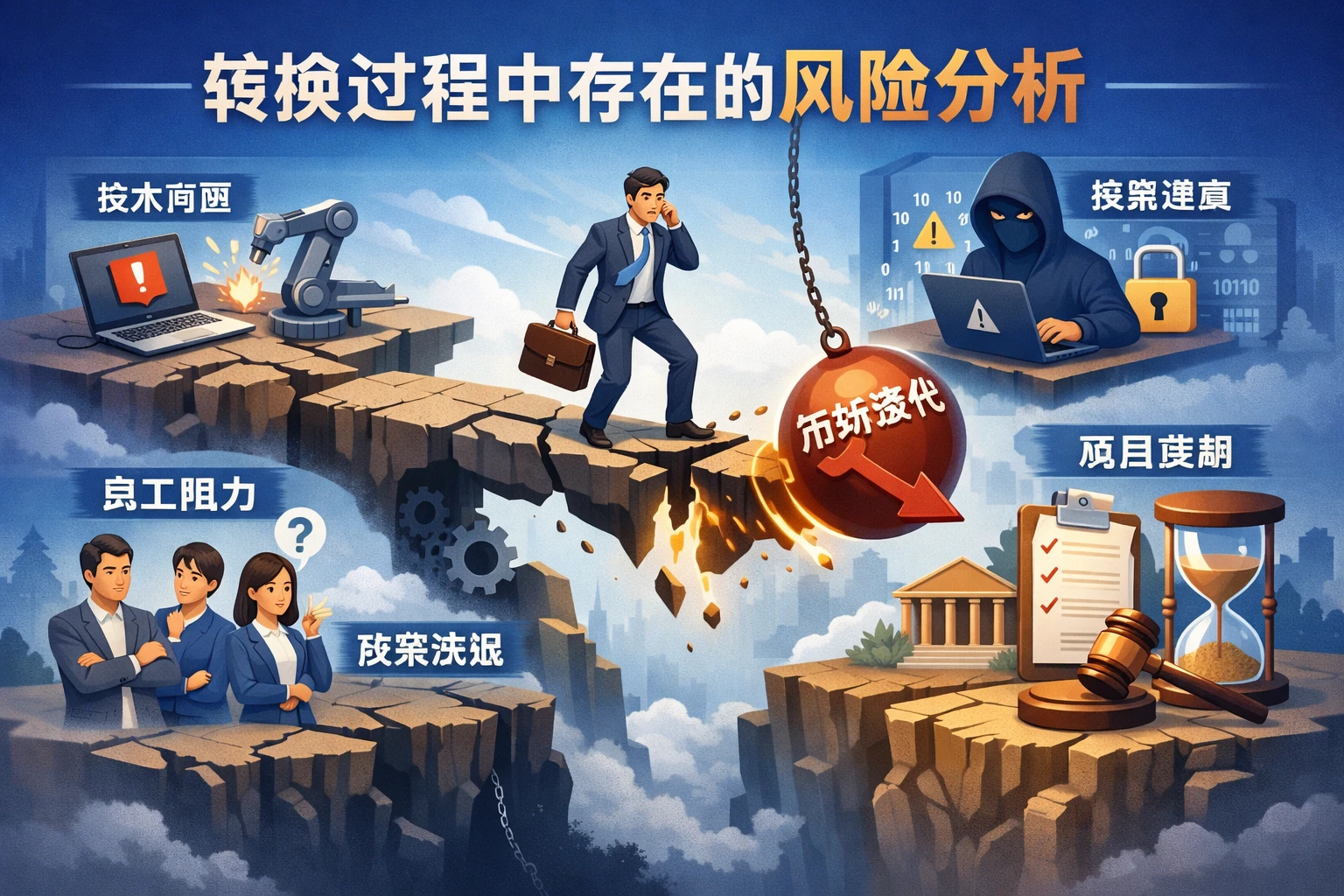 转换过程中存在的风险分析