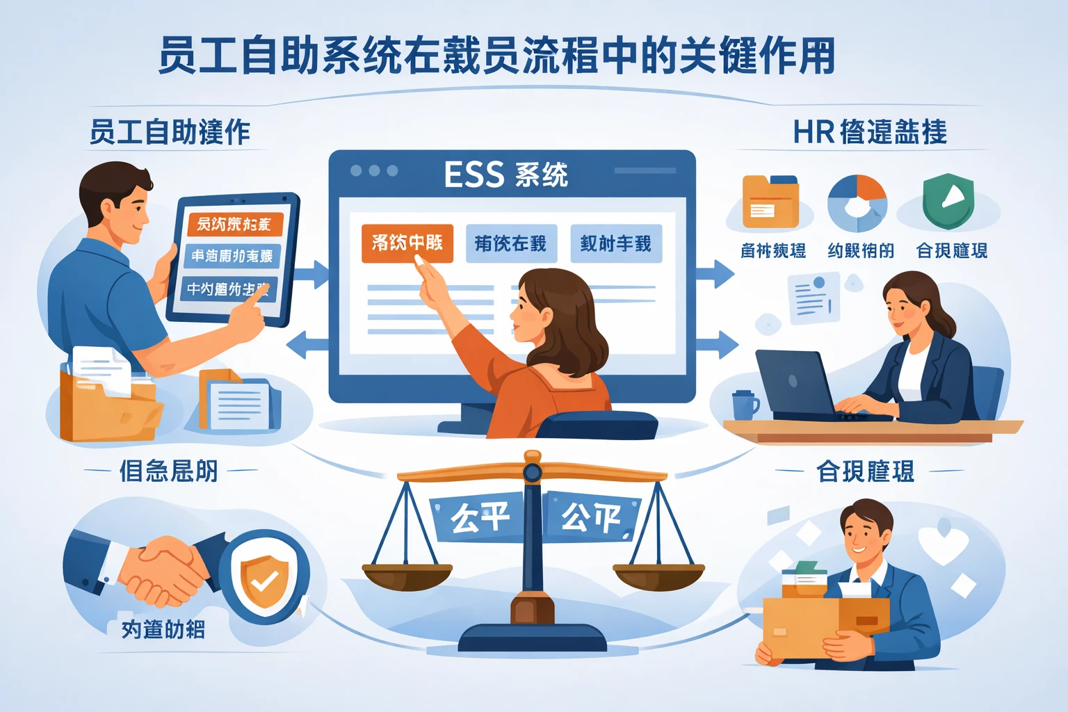 员工自助系统在裁员流程中的关键作用