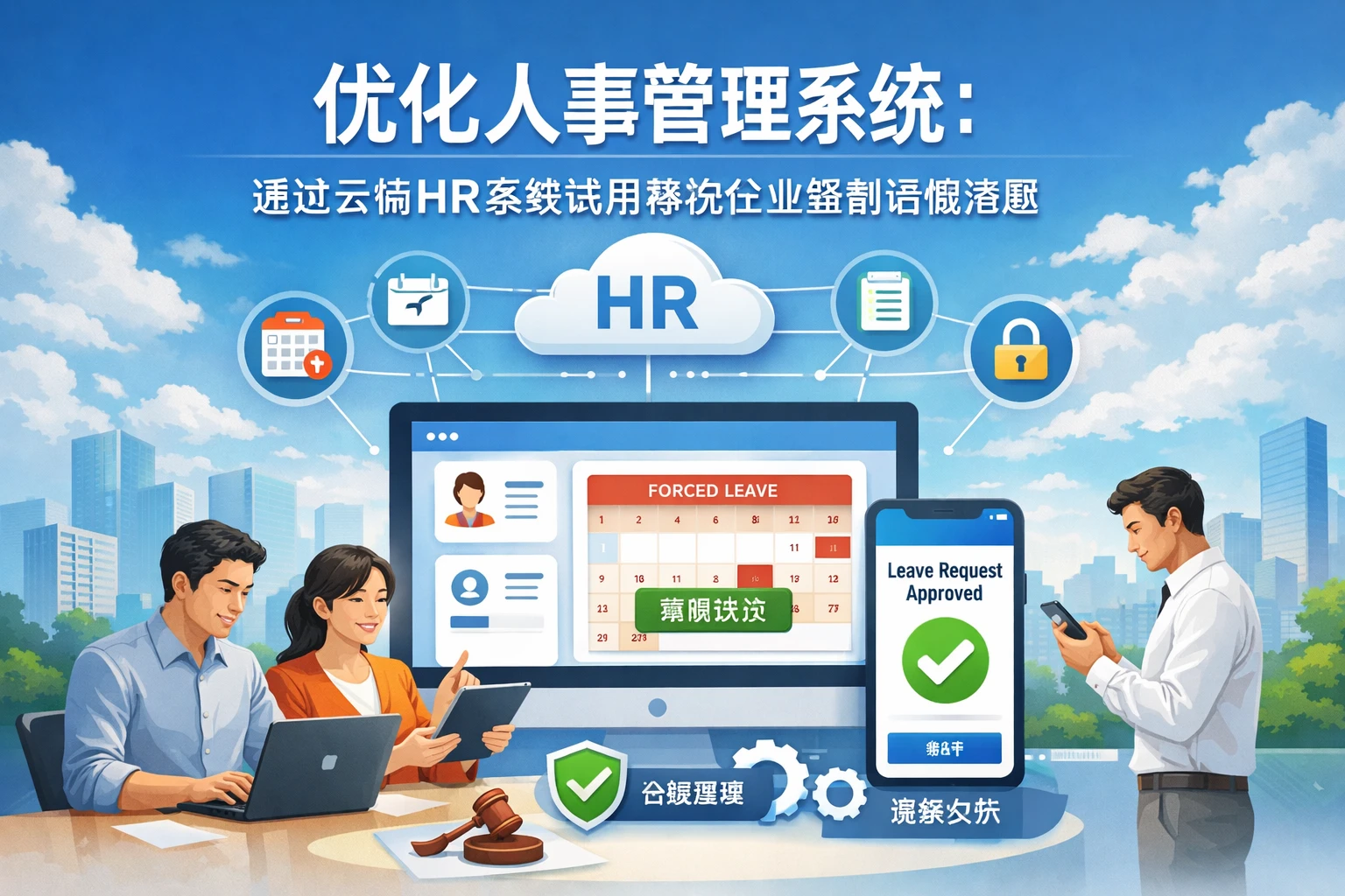 优化人事管理系统：通过云端HR系统试用解决企业强制请假难题