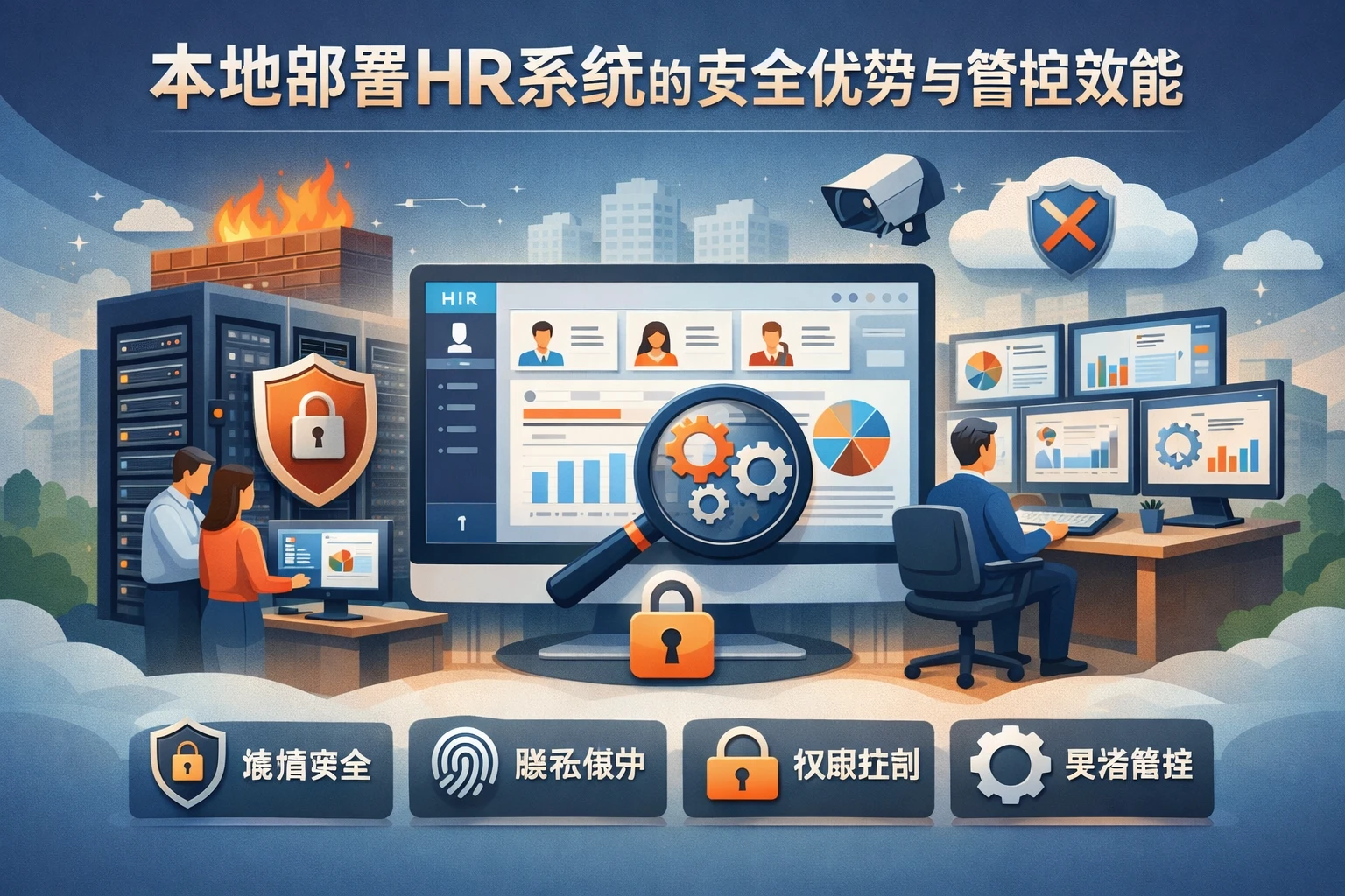 本地部署HR系统的安全优势与管控效能